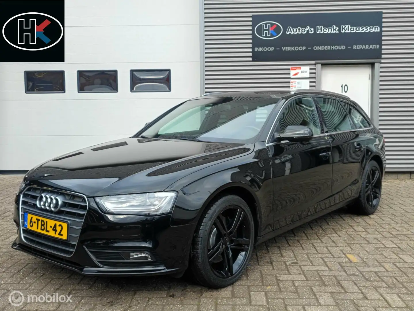 Audi A4 Avant 2.0TFSi Quattro Automaat Volleder FullNavi N Negru - 1