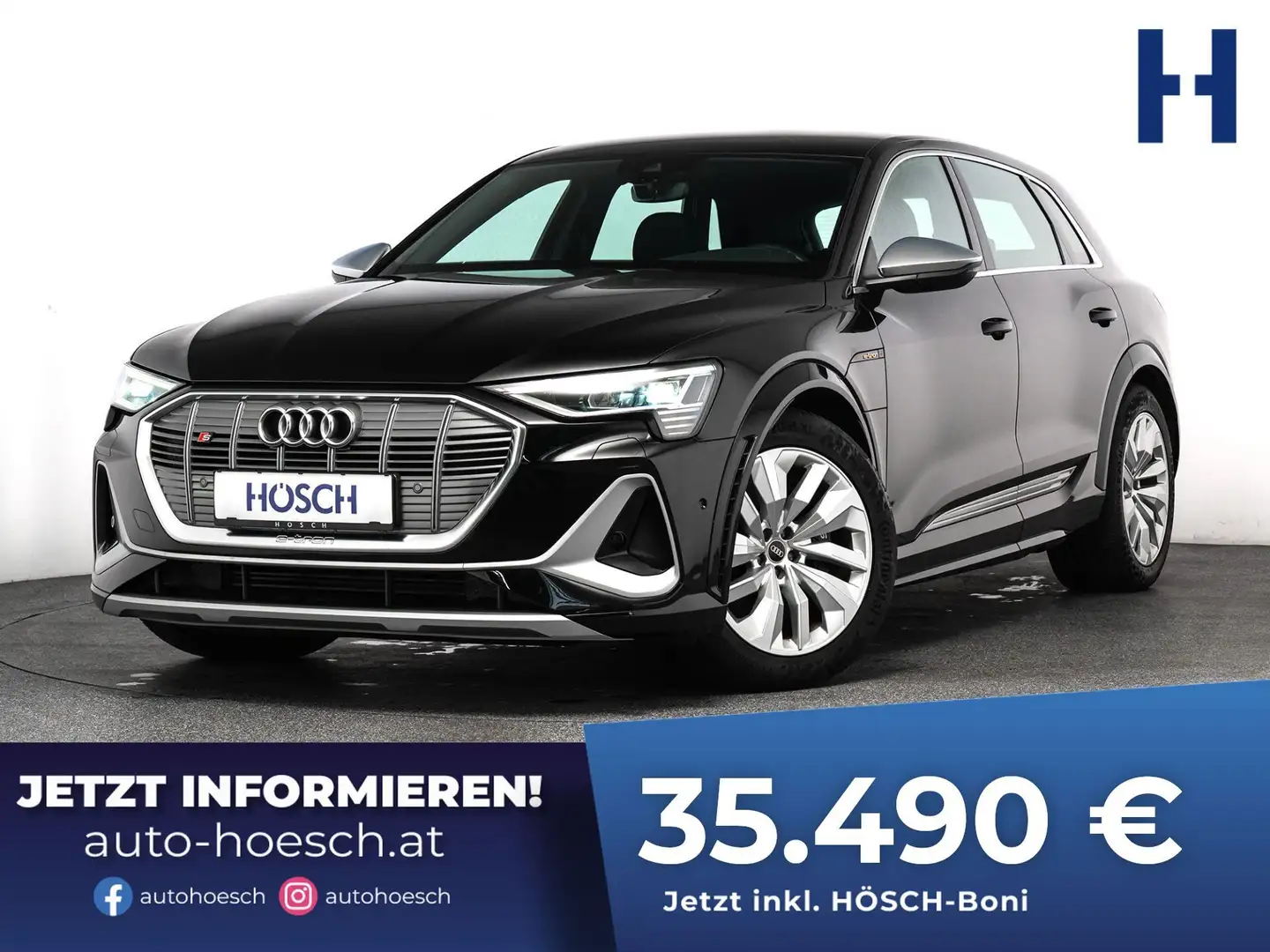 Audi e-tron S Modell 503 PS 20" ALCANTARA LUFT MEMORY Schwarz - 1