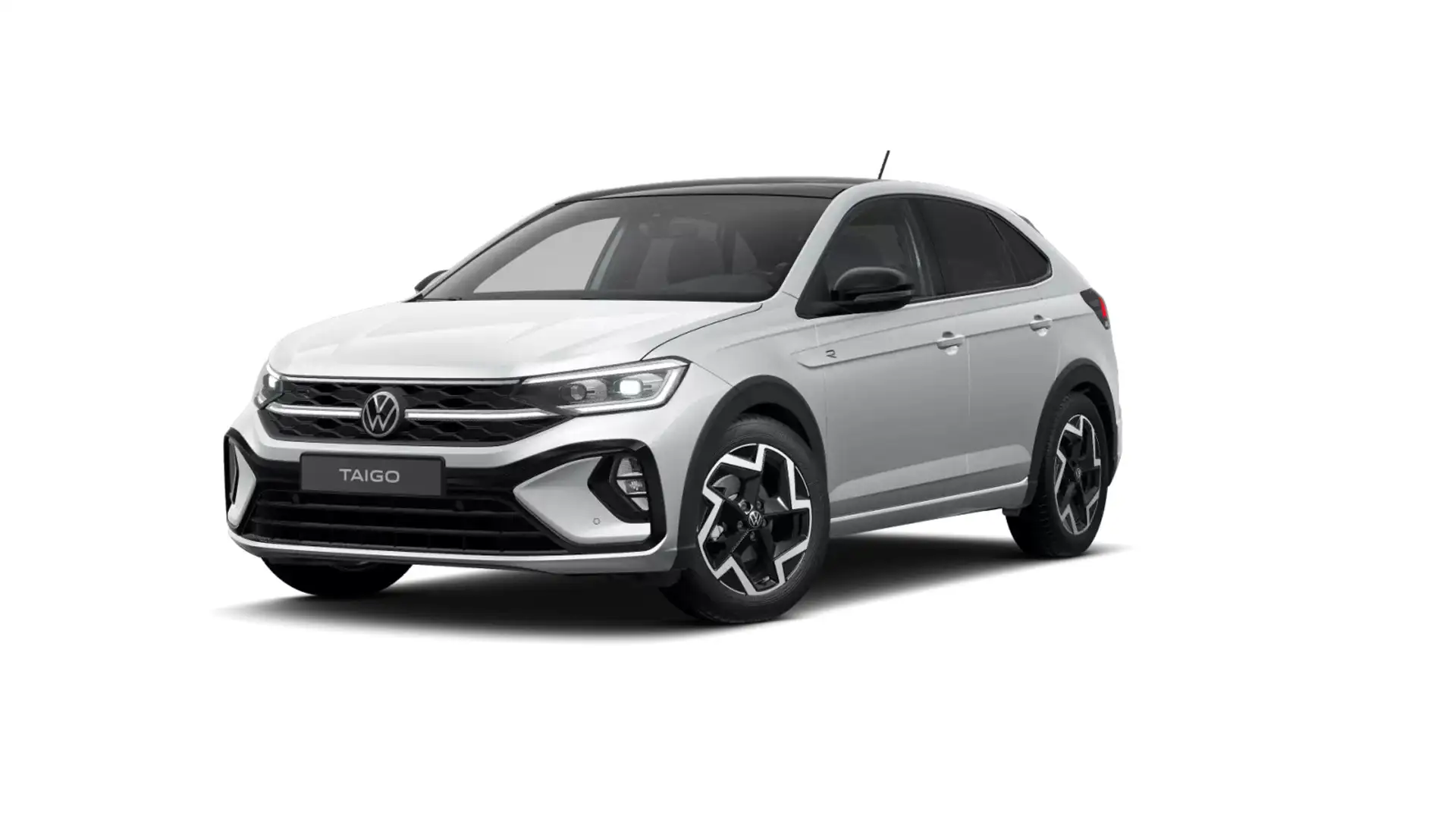 Volkswagen Taigo 1.0 TSI DSG R-LINE PANO NAVI ASSIST Silber - 2