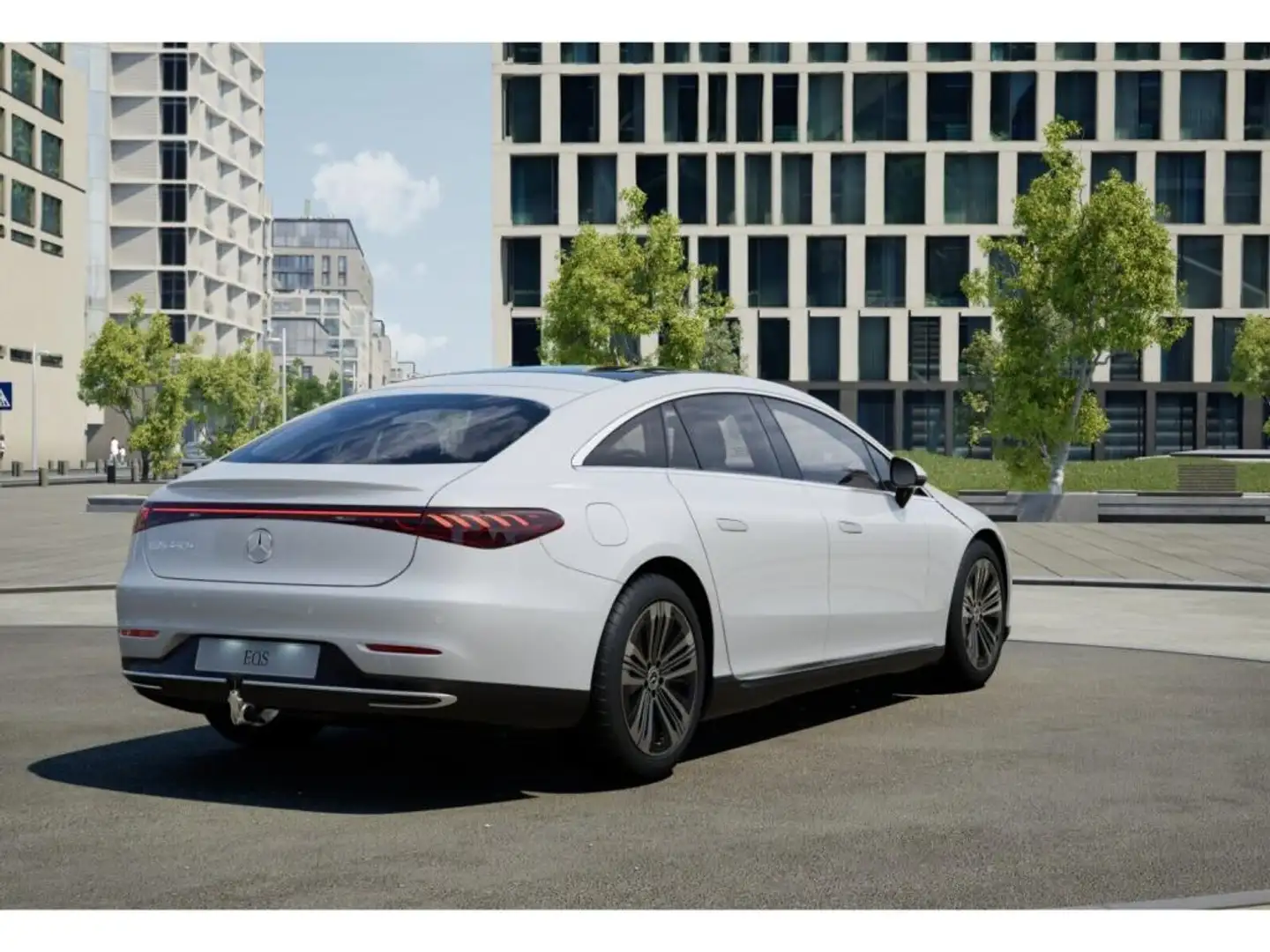 Mercedes-Benz EQS 450+ ElectricArt/Pano/Burm/Distr/Memo/AHK/20 Weiß - 2