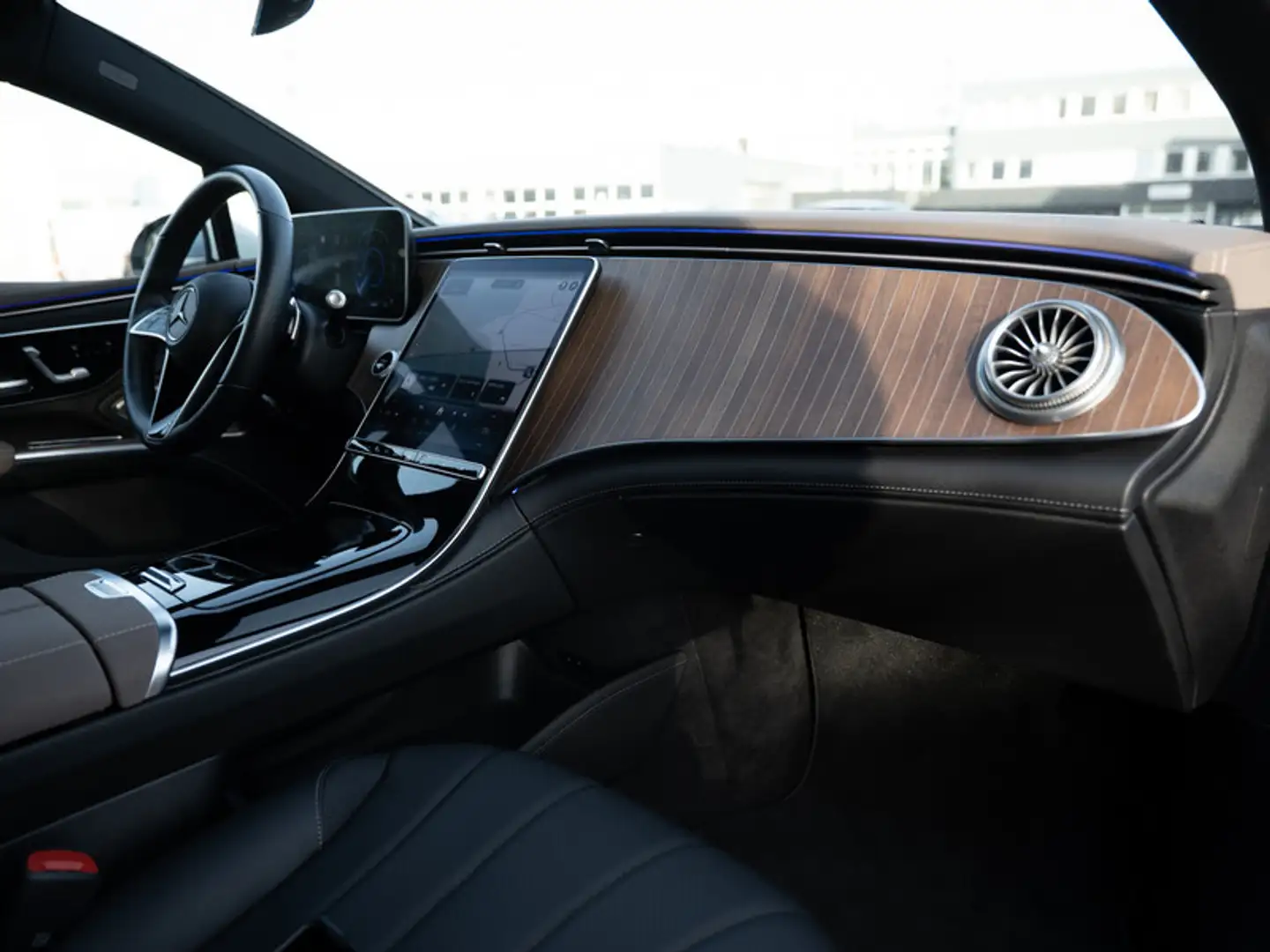 Mercedes-Benz EQS 450+ ElectricArt/Pano/Burm/Distr/Memo/AHK/20 Weiß - 2