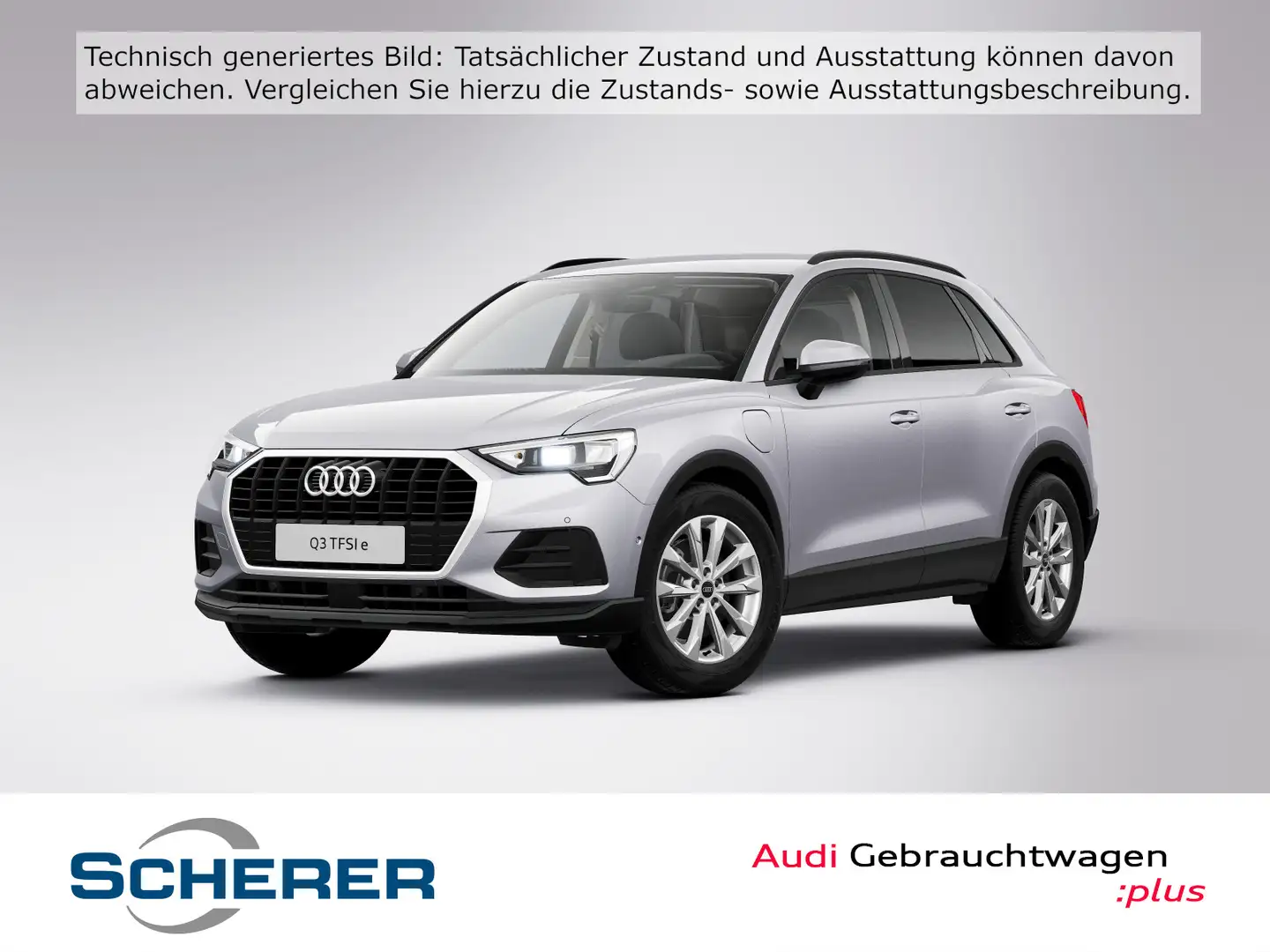 Audi Q3 45 TFSIe S tronic NAVI KAMERA ACC Silber - 1