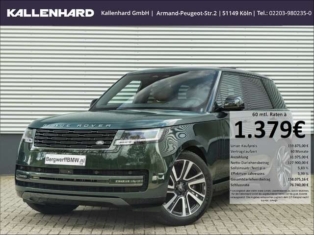 Imagine Land Rover Range Rover P550e-HSE-Pano-Meridian Signature-Luftfahrwerk