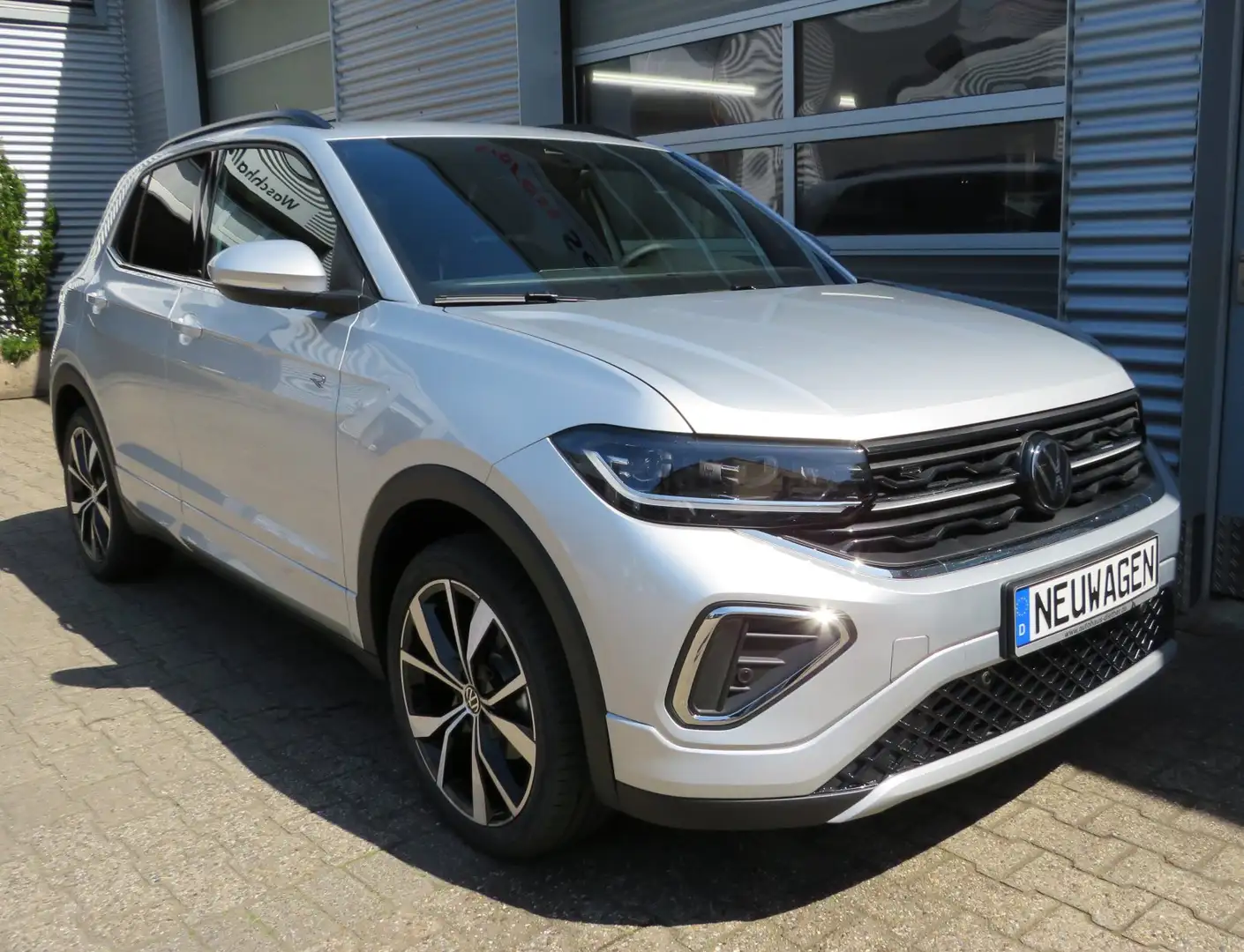 Volkswagen T-Cross 1.0 TSI DSG R-Line/App-Connect/ACC/IQ.LIGHT/DAB+/ Argent - 2