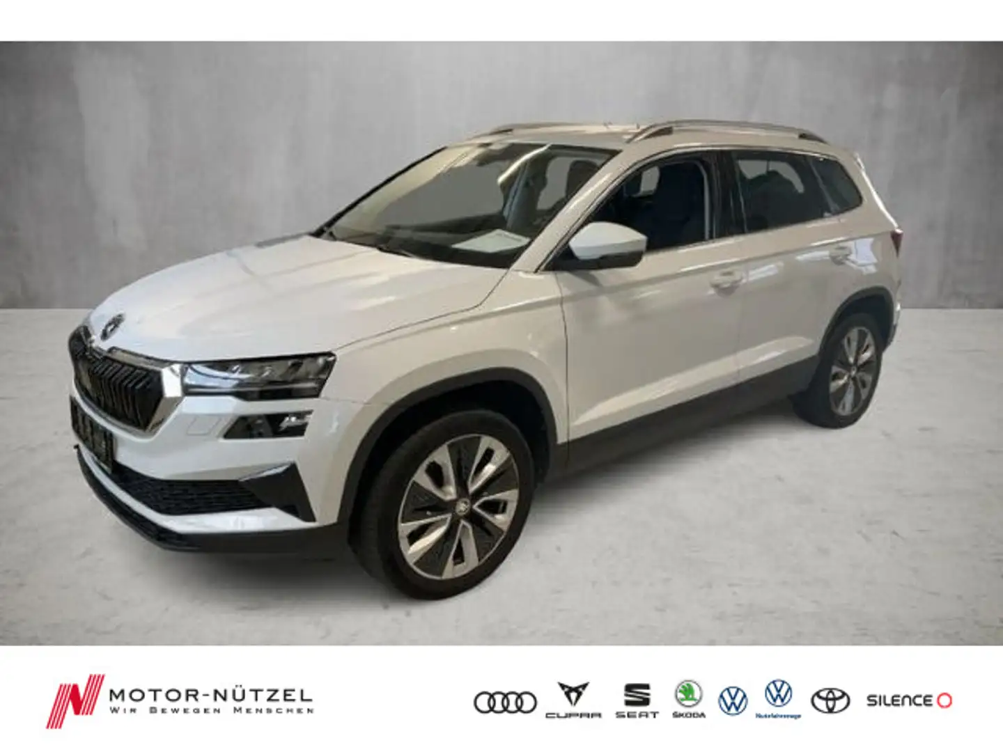 Skoda Karoq 1.5 TSI DSG SELECTION LED+ACC+APP+SHZ+18" Weiß - 1