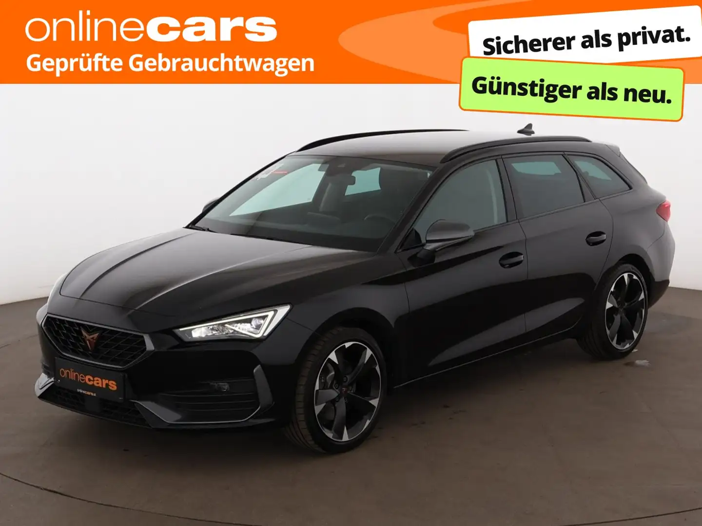 CUPRA Leon ST 2.0 TDI Aut LED NAVI SITZHZG ASSIST TEMP Schwarz - 1