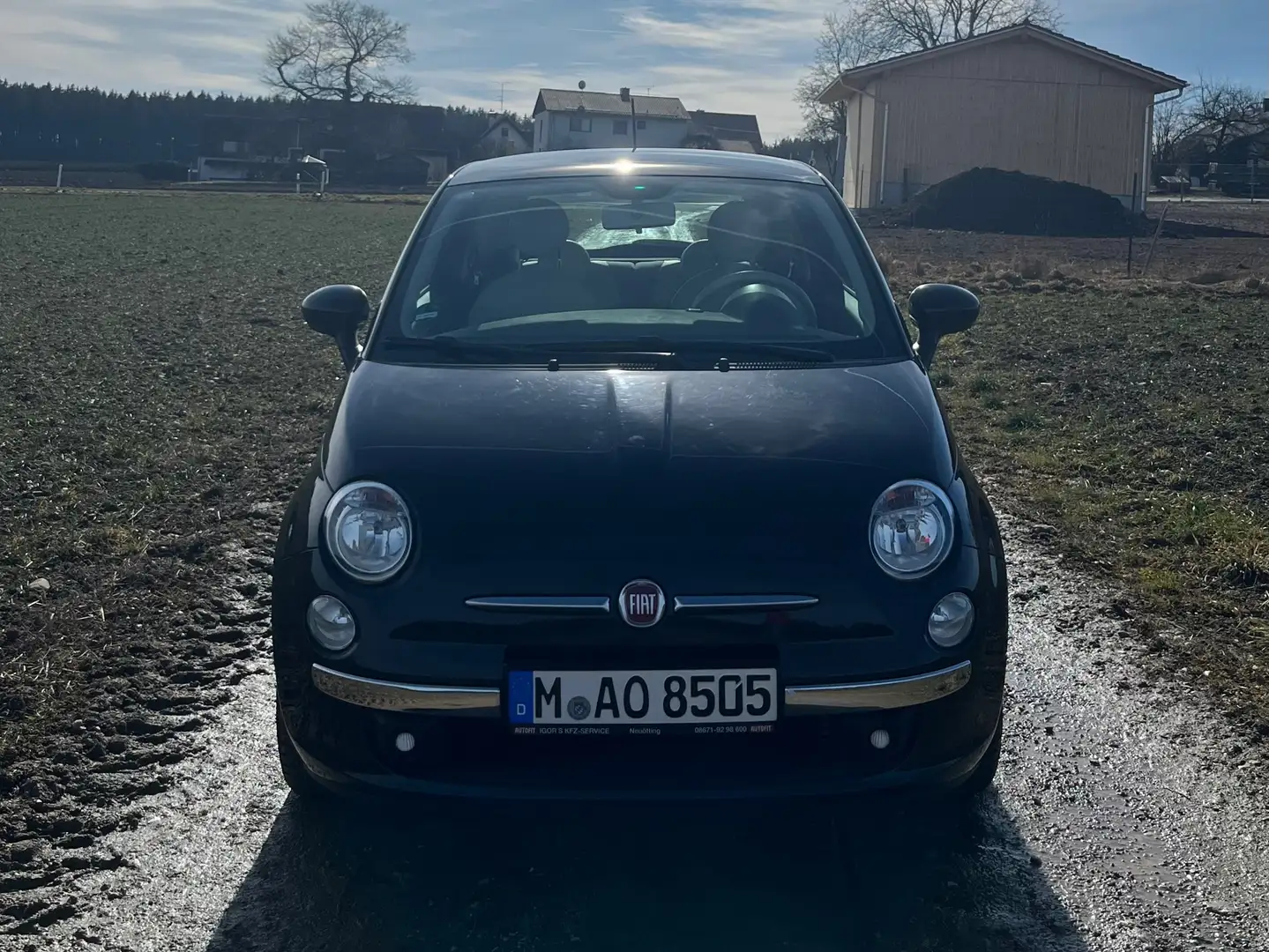 Fiat 500 500 1.2 8V Pop Schwarz - 2