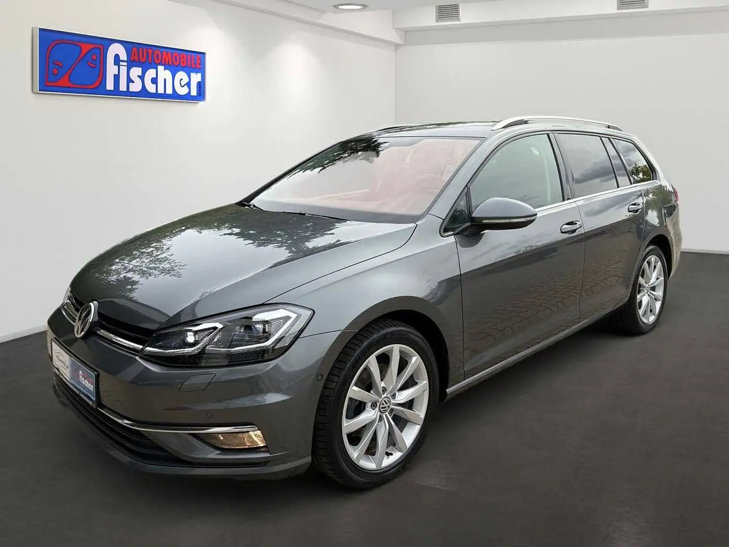 Volkswagen Golf VII 2.0 TDI Highline Garantie ACC Navi Klima Sitzh Grau - 1