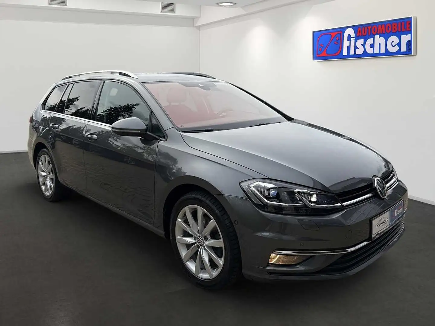 Volkswagen Golf VII 2.0 TDI Highline Garantie ACC Navi Klima Sitzh Grau - 2