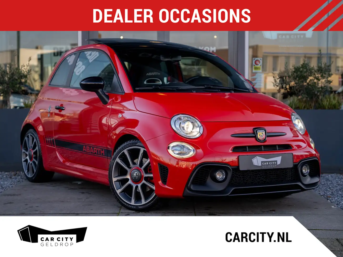 Abarth 595 Turismo 1.4 T-Jet 70th Anniversary / Pano / Xenon / Clima Rojo - 1