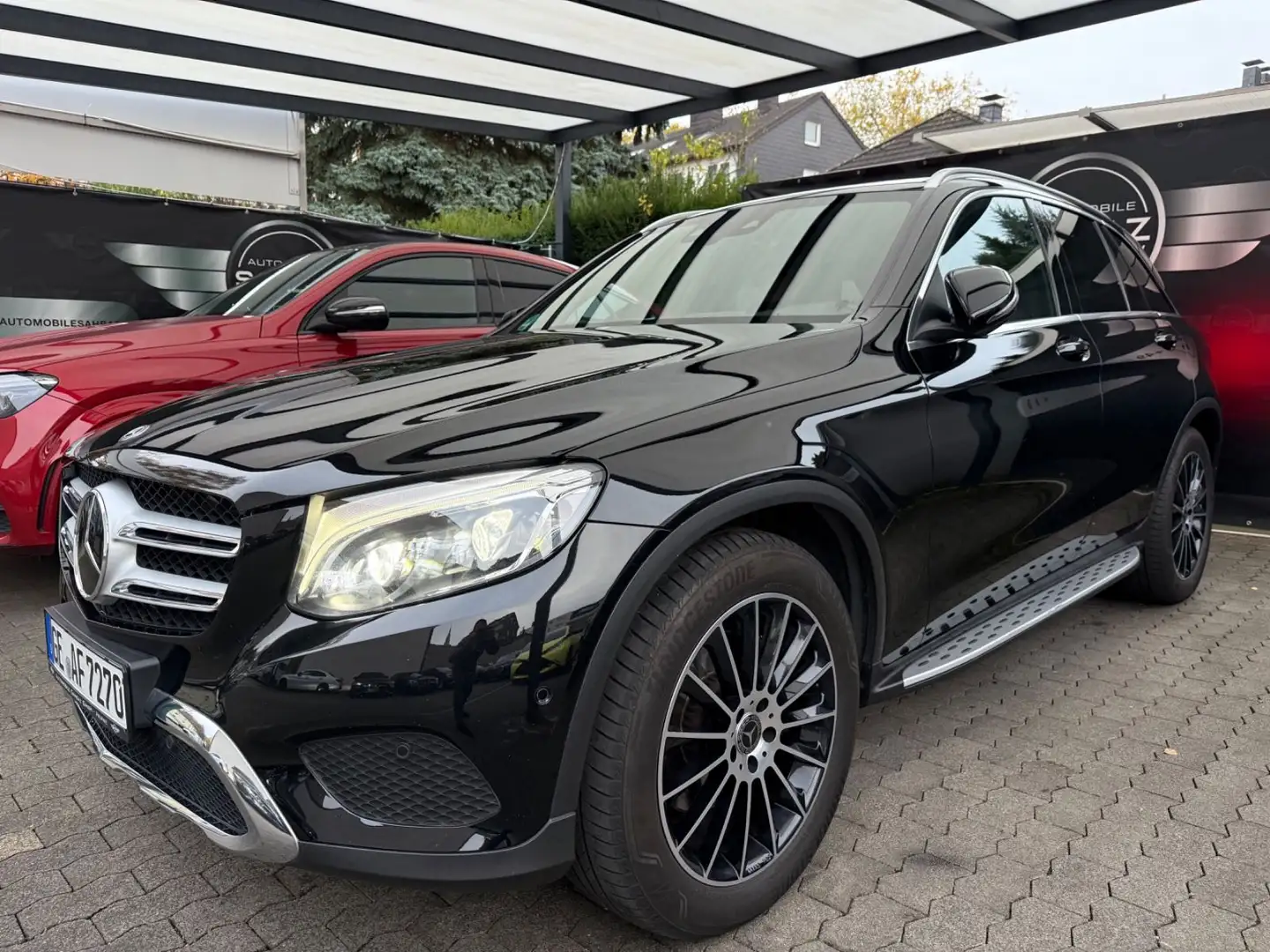Mercedes-Benz GLC 350 d 4Matic *PANO*HEAD-UP*DISTR*LEDER*SPUR Noir - 1
