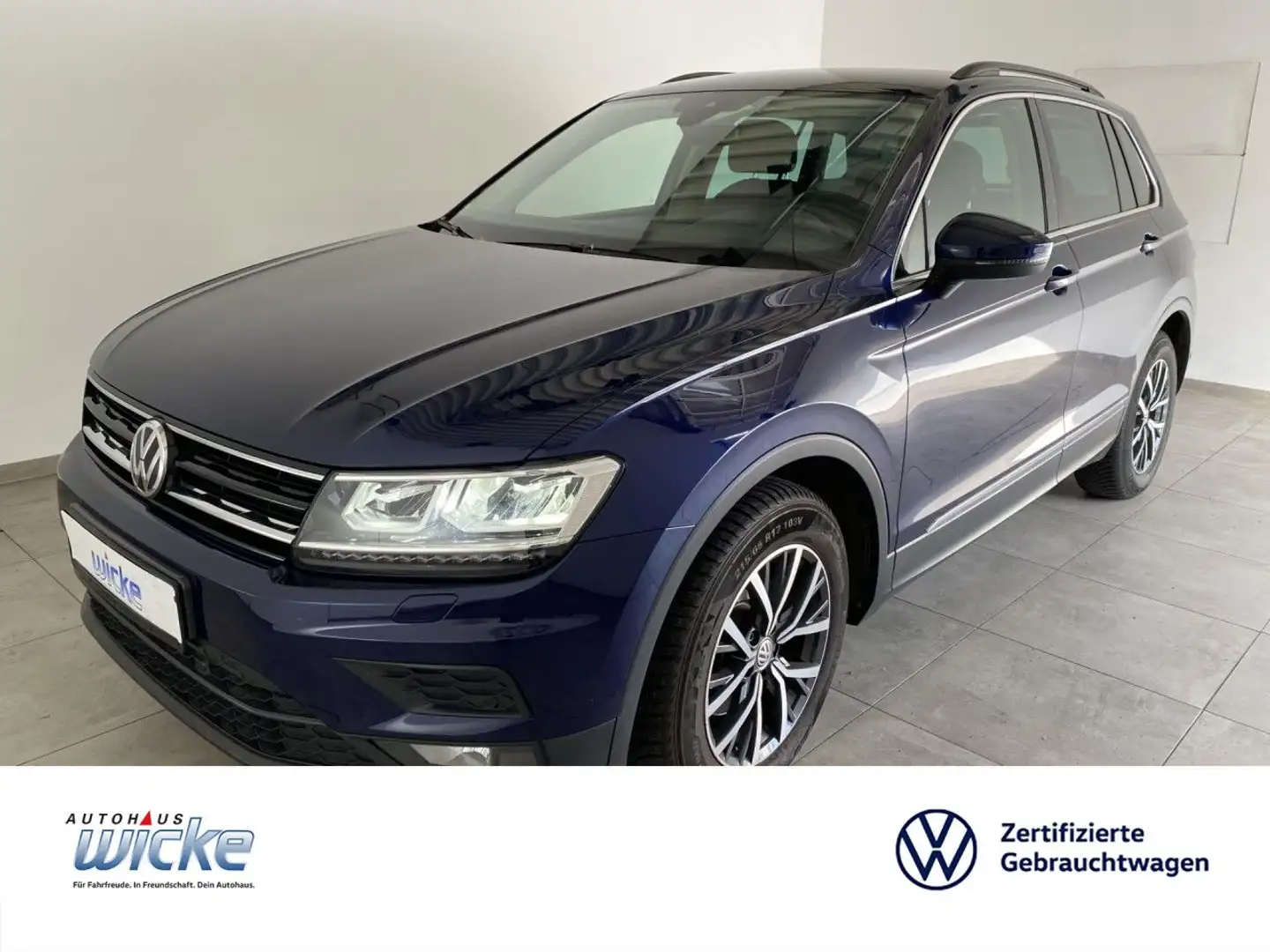 Volkswagen Tiguan 1.5 TSI DSG Comfortline NAVI KLIMA LED AHK Синій - 1