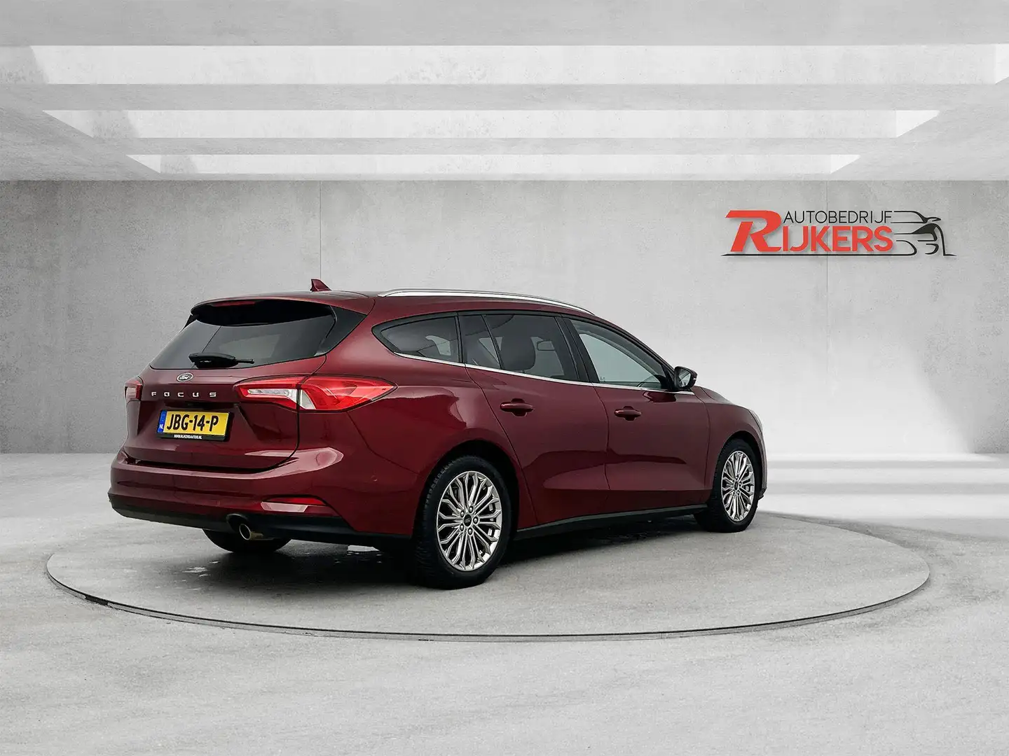 Ford Focus Wagon 1.0 EcoBoost Titanium Business 125 PK Automa Rouge - 2