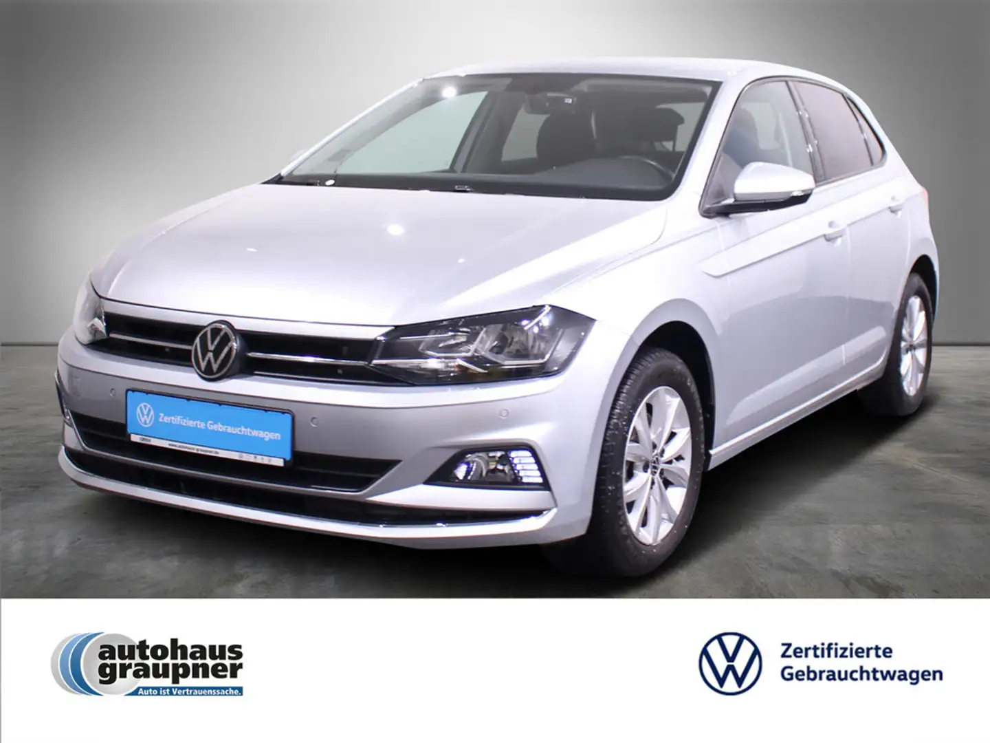 Volkswagen Polo 1.0 TSI Highline KLIMA PDC SHZ NAVI Срібний - 1