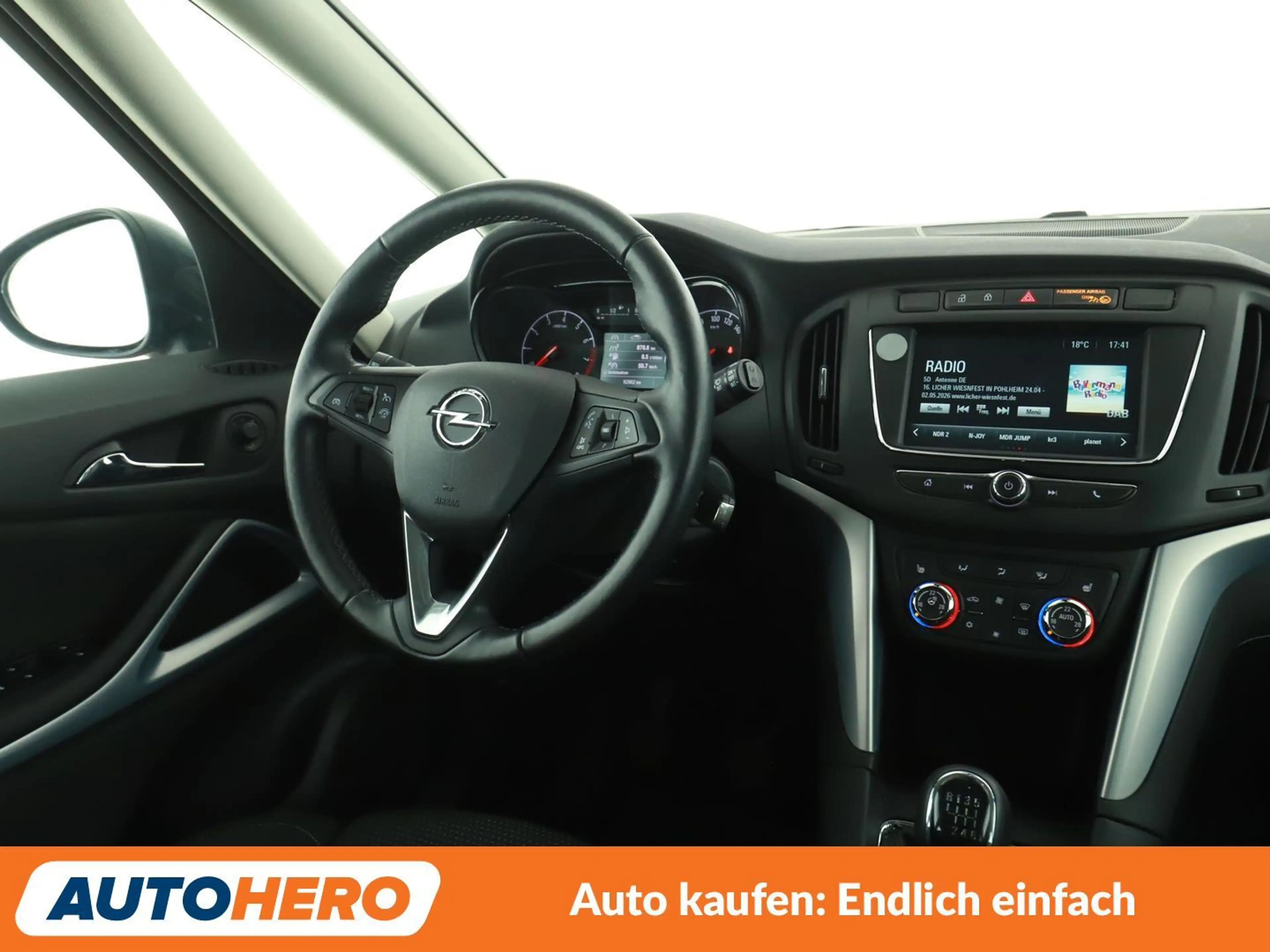Opel Zafira Tourer 1.6 SIDI Turbo 120 Jahre Start/Stop*7-SITZER*NAVI* — photo 13