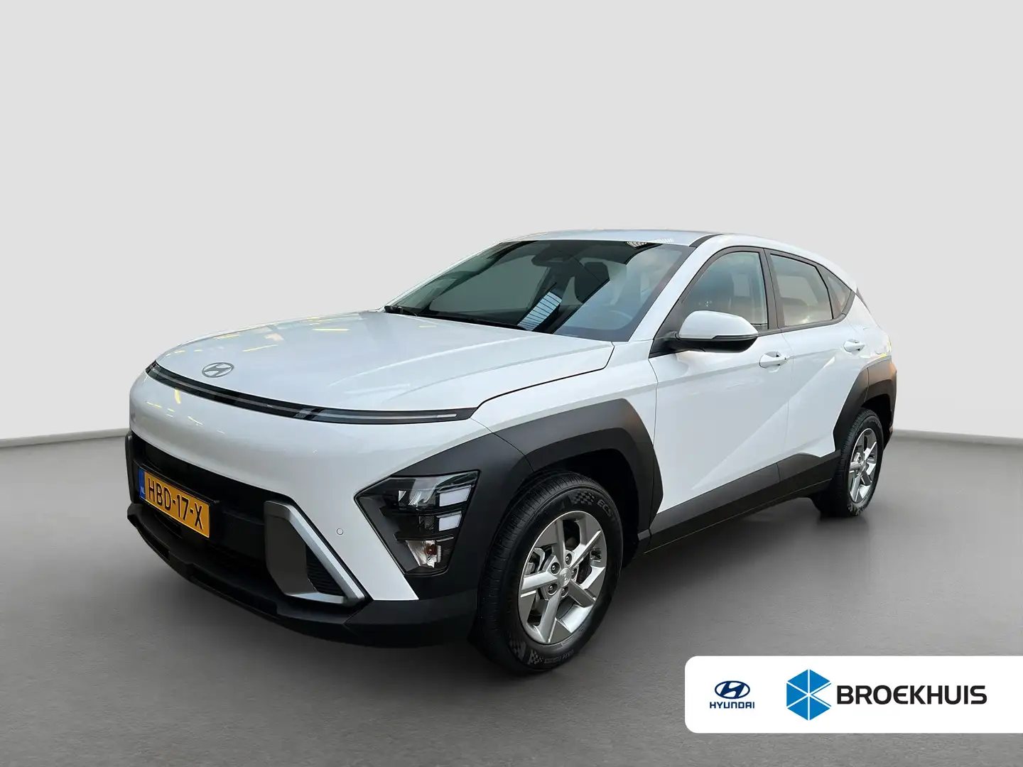 Hyundai KONA 1.6 GDI 141pk HEV Comfort | Camera | Draadloos car Blanc - 1