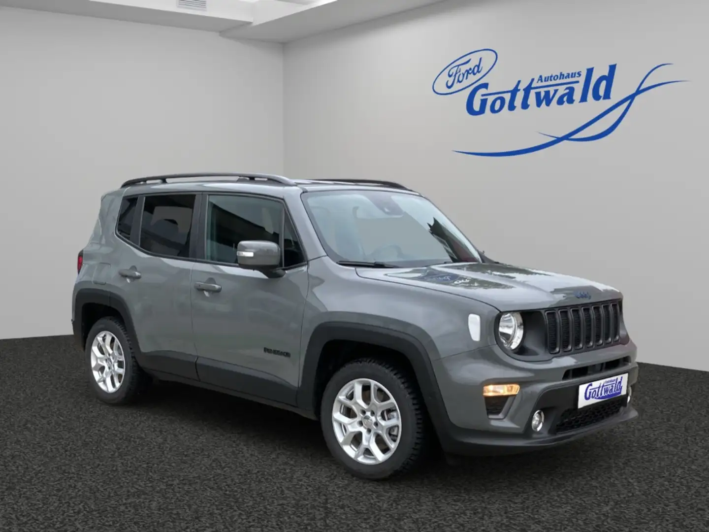 Jeep Renegade S Plug-In-Hybrid 4Xe LED Navi AHK Totwinkel Sitzh Grau - 1