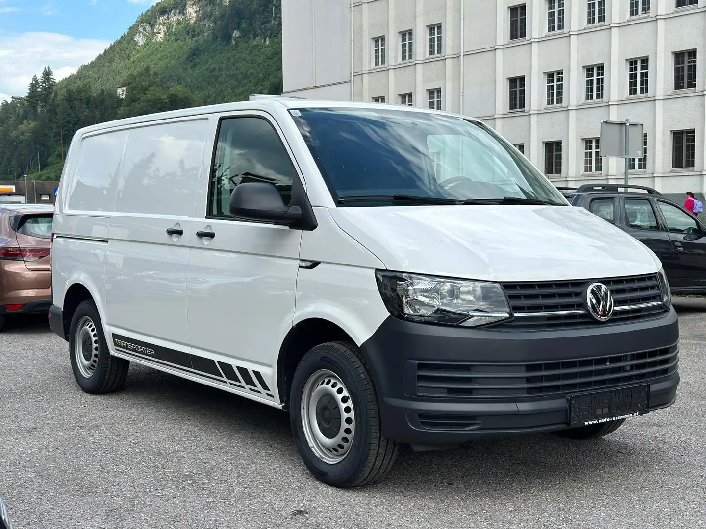Volkswagen T6 Kombi Kasten TDI 3 Sitzer NUR 56000 KM TÜV NEU 1.Bes. Weiß - 1