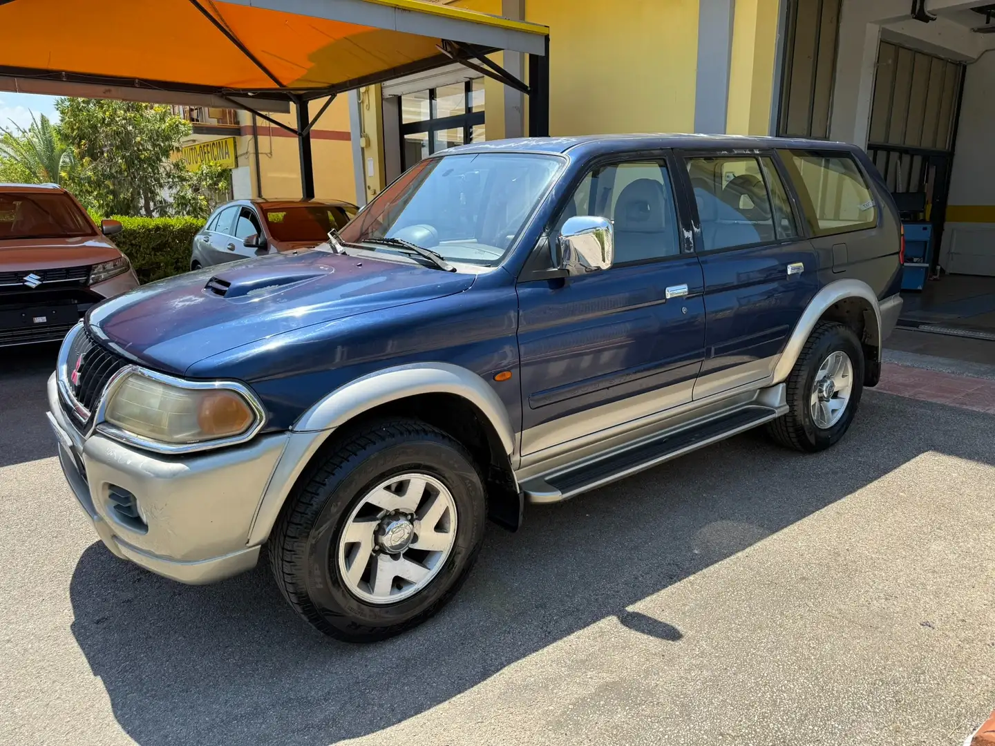 Mitsubishi Pajero Pajero Wagon 2.5 tdi GLS Target Blu/Azzurro - 2