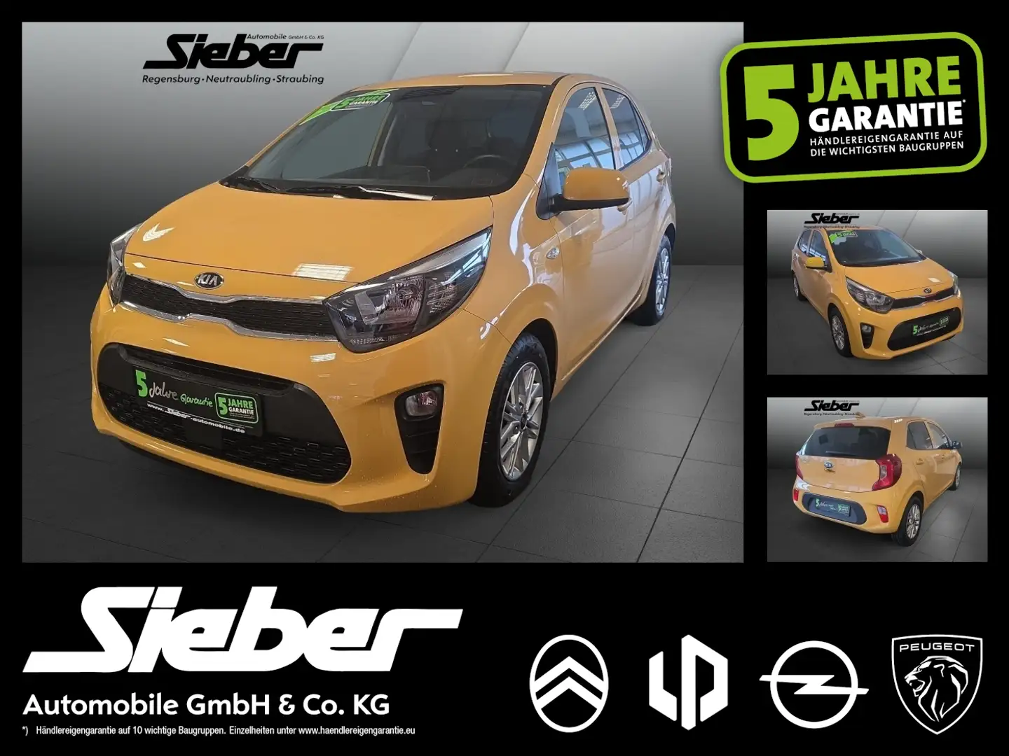 Kia Picanto 1.0 Dream Team *Navigationssystem* Gelb - 1
