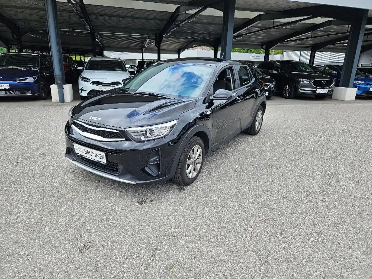 Kia Stonic 1,0 TGDI GPF ISG Titan Schwarz - 2