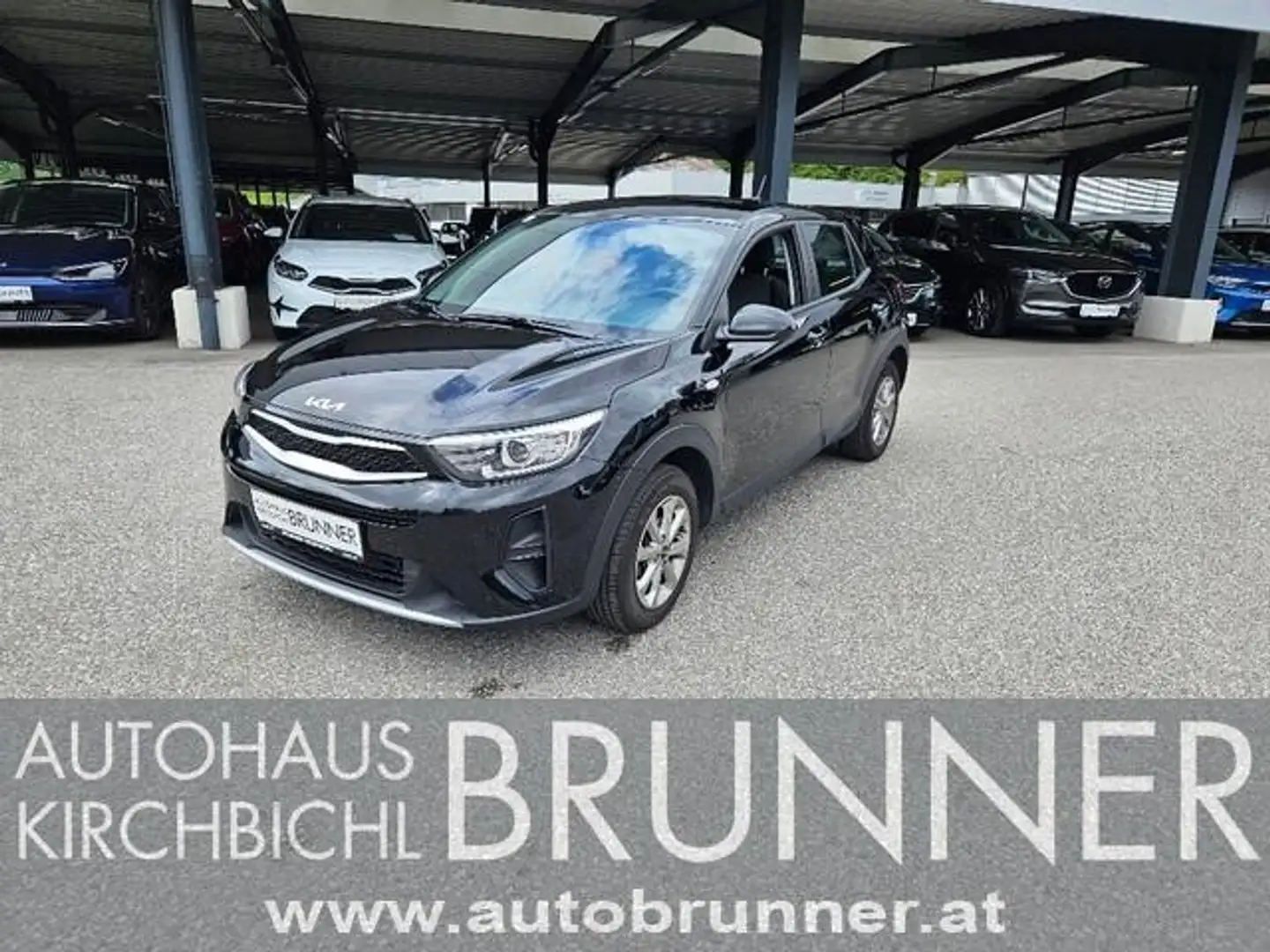 Kia Stonic 1,0 TGDI GPF ISG Titan Schwarz - 1