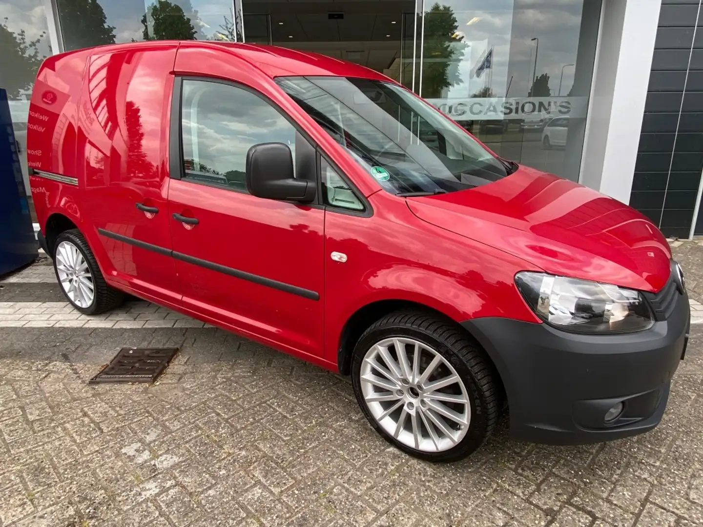 Volkswagen Caddy Caddy 1.2 TSI Stoelverwarming/Airco/PDC Rood - 2