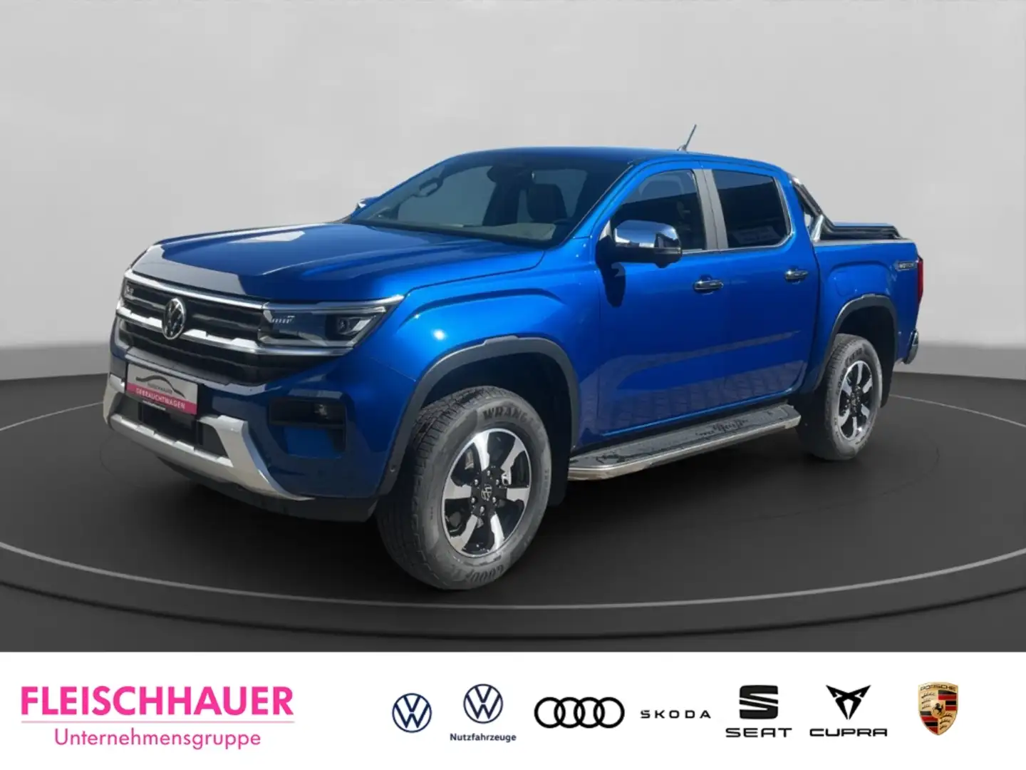 Volkswagen Amarok 3.0TDI Doppelkabine 4Mo Style AHK Standhz Navi Blau - 1