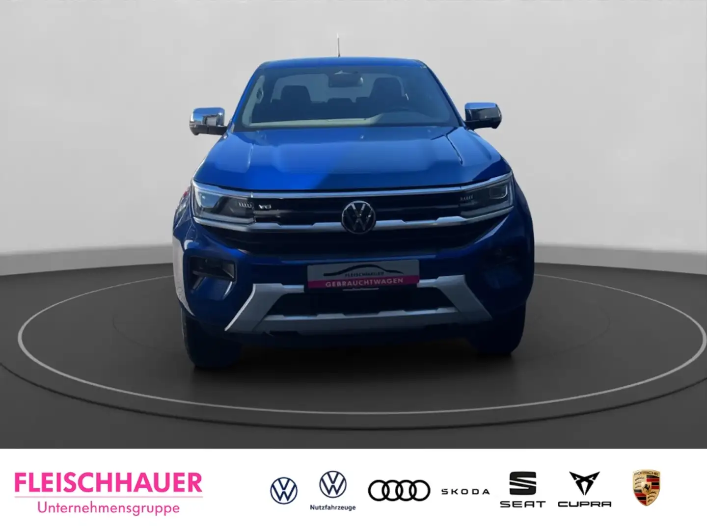 Volkswagen Amarok 3.0TDI Doppelkabine 4Mo Style AHK Standhz Navi Blau - 2