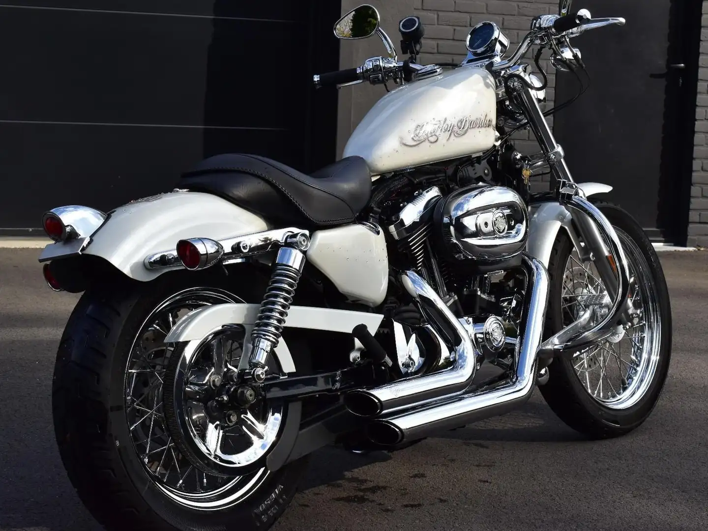 Harley-Davidson Sportster 1200 Bianco - 2