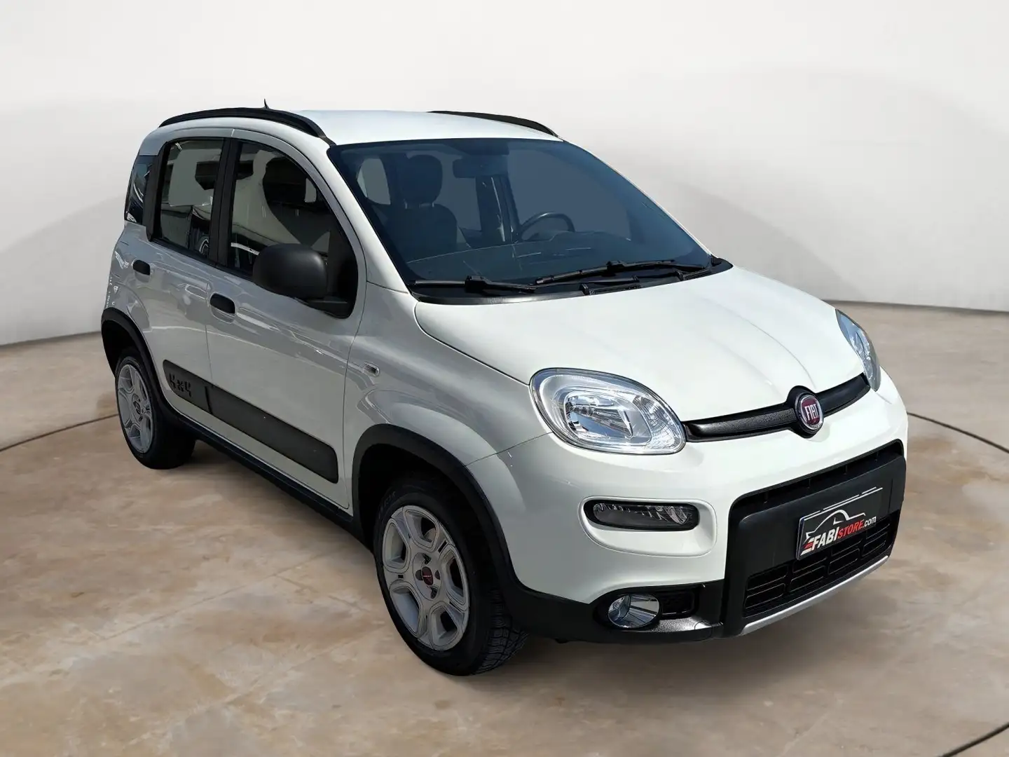 Fiat Panda 0.9 TwinAir 85 Cv  4x4 5 POSTI - KM CERTIFICATI Blanc - 1