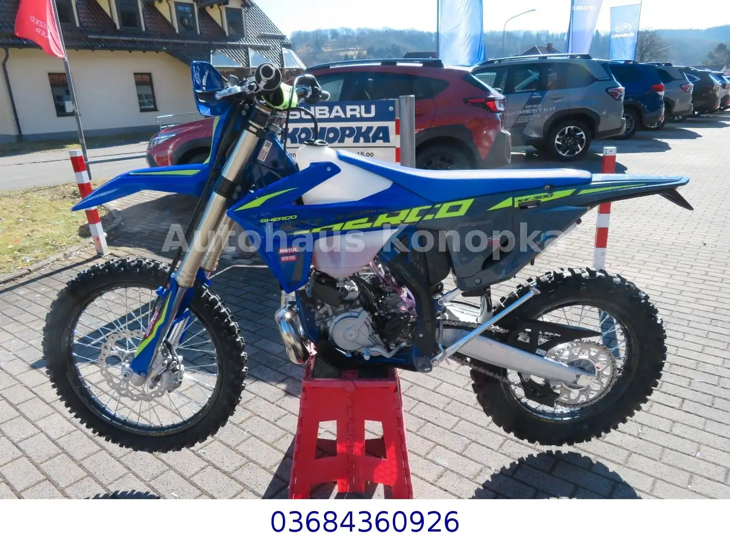 Sherco 300 SEF actory 2025 mit Zulassung 4,99% Blau - 2