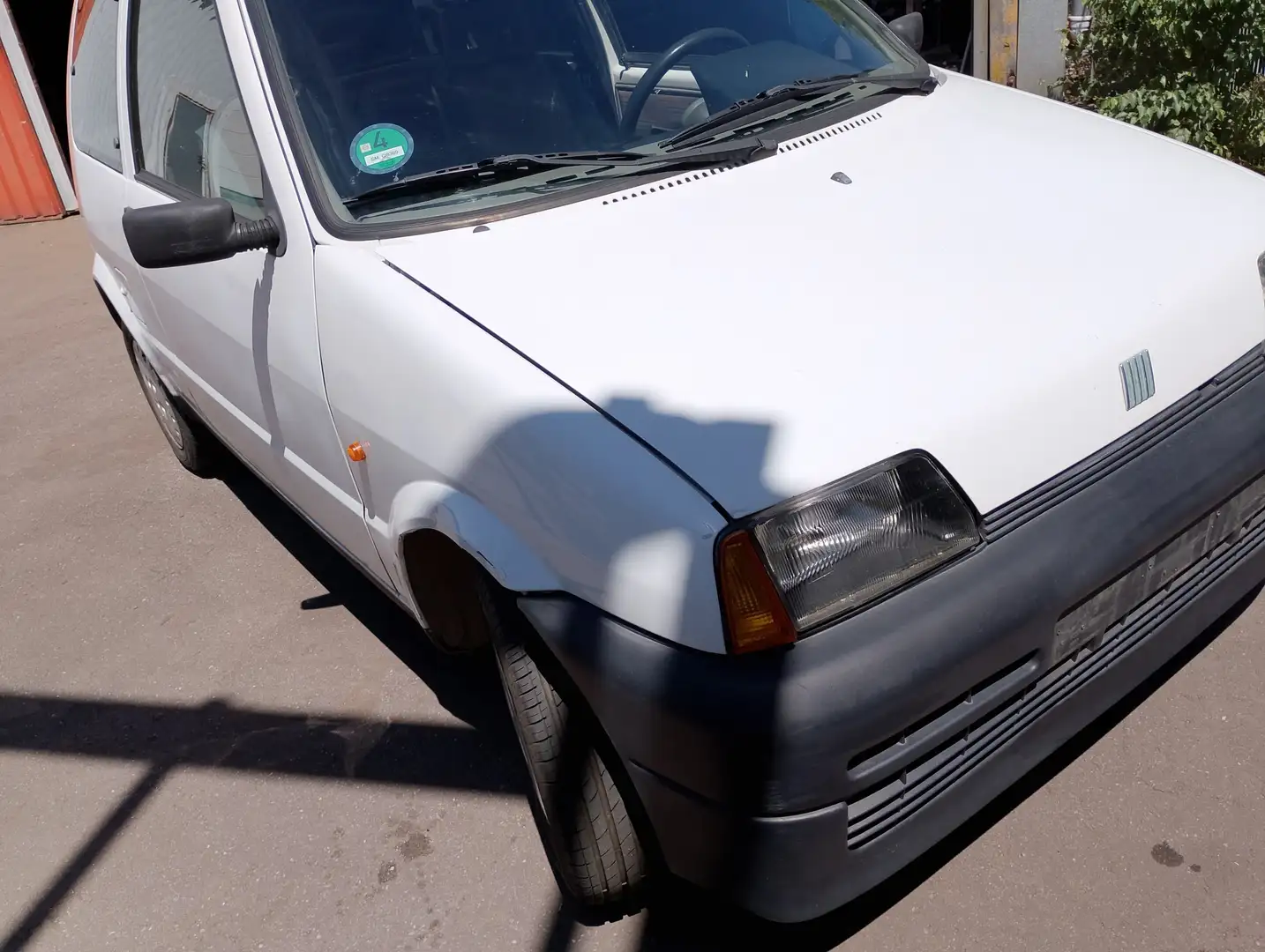 Fiat Cinquecento 0.9 i.e. BASTLERFAHRZEUG OHNE TÜV Білий - 2