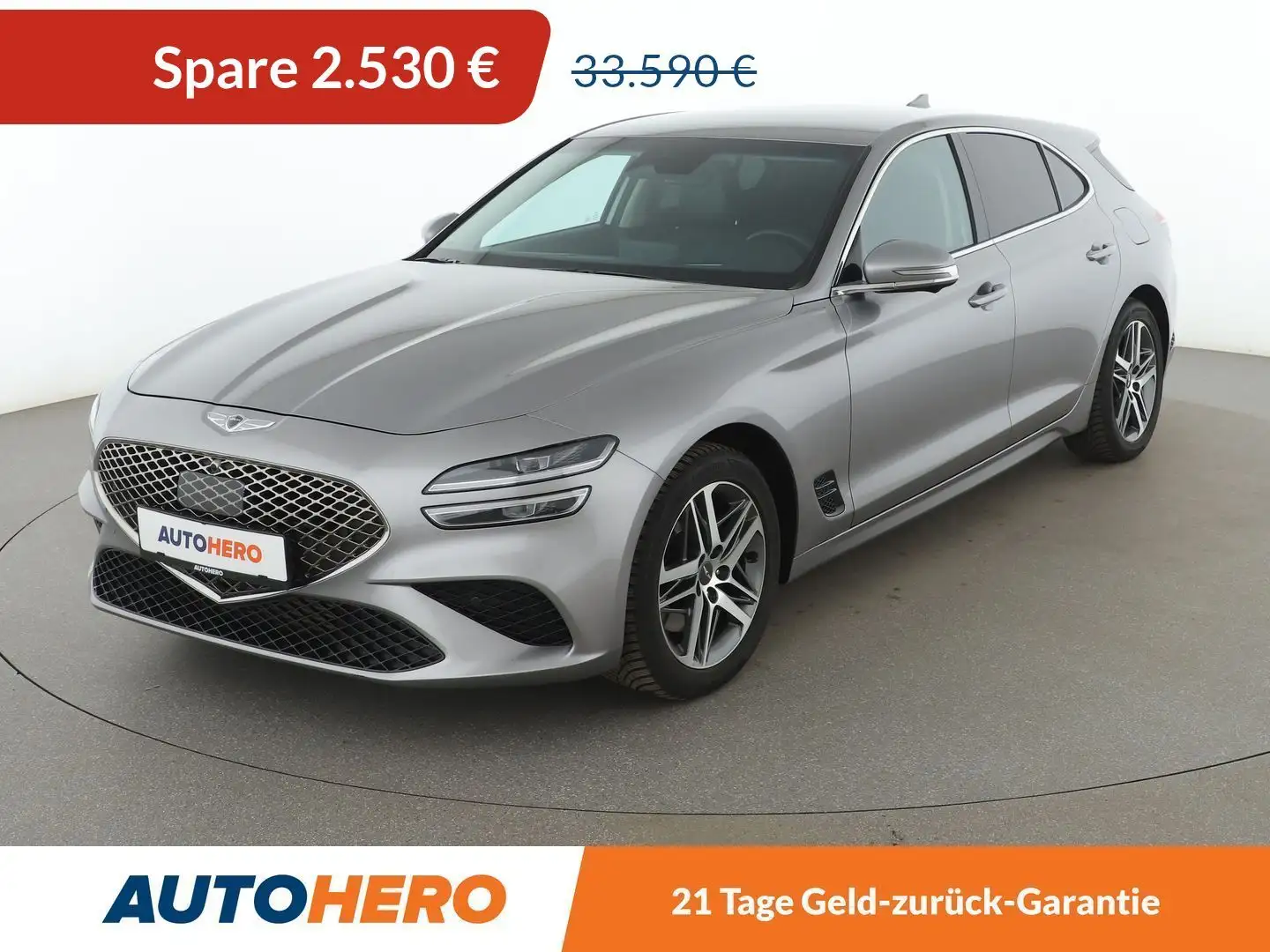 Genesis G70 2.2 CRDi Premium Aut*NAVI*TEMPO*CAM*PDC*SHZ* Gris - 1