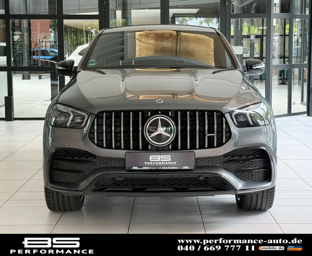 Mercedes-Benz GLE 53 AMG COUPE |PERFORMANCE|ACC|HUD|BURM|360°| Grau - 2