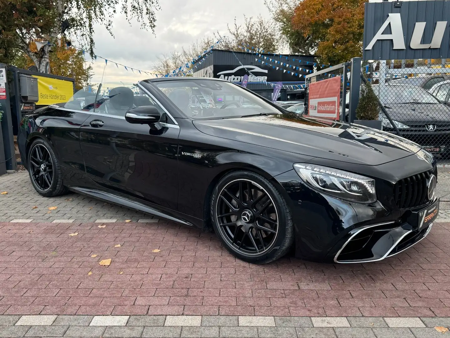 Mercedes-Benz S 560 S560 Cabriolet*S63AMG*Burm*HUD*Swarovski*Nightv* Negru - 2