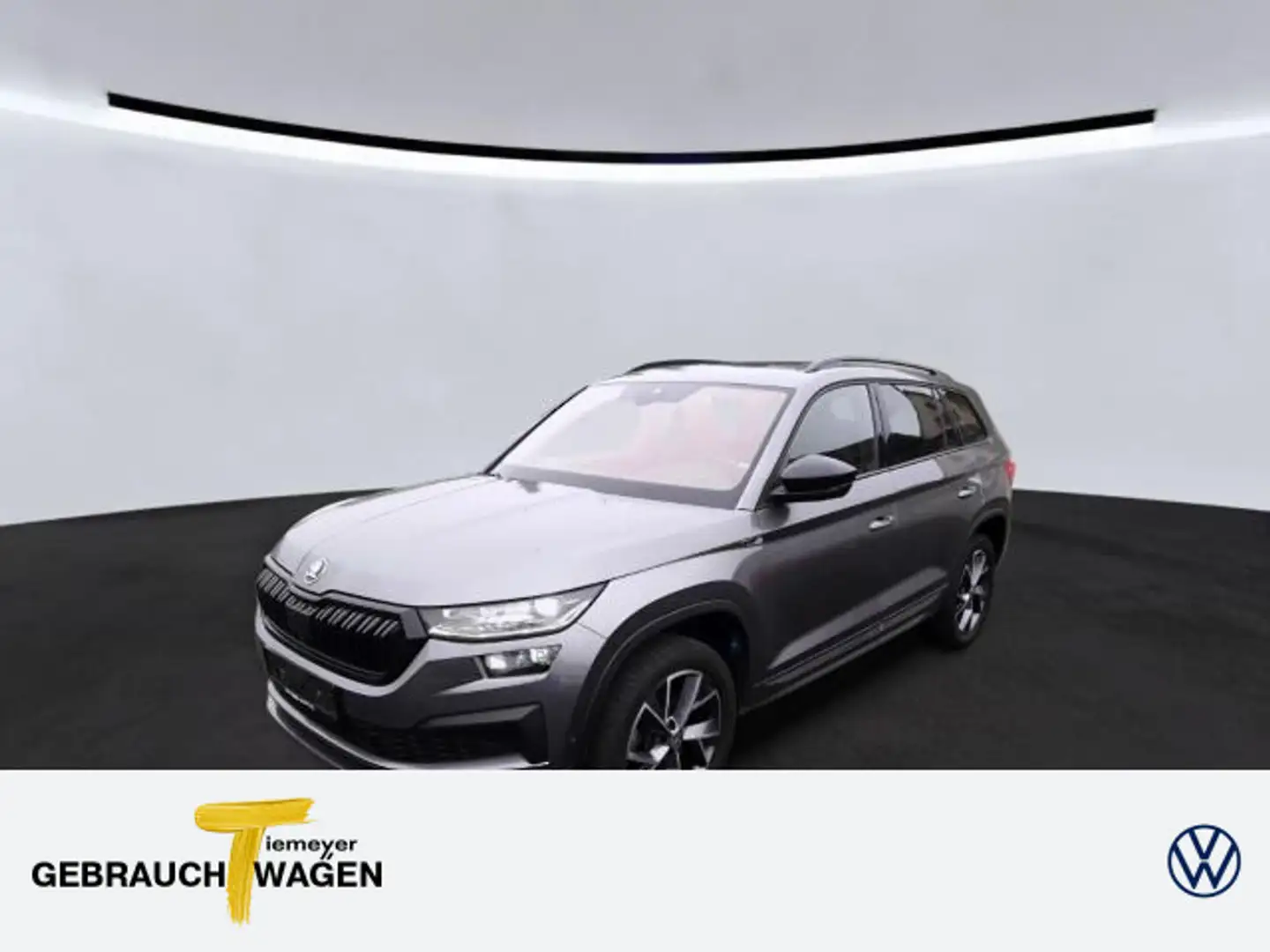 Skoda Kodiaq 2.0 TDI DSG SPORTLINE STDHZ PANO AHK Grau - 1