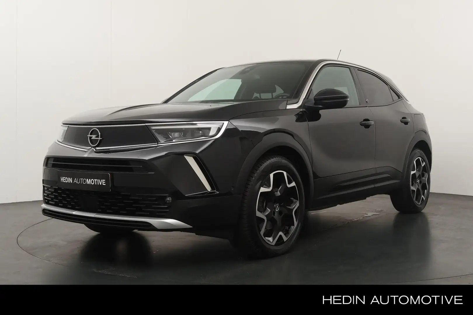 Opel Mokka-E Ultimate 50-kWh 11kw bl. | Navigatie | Leder | Ada Zwart - 1