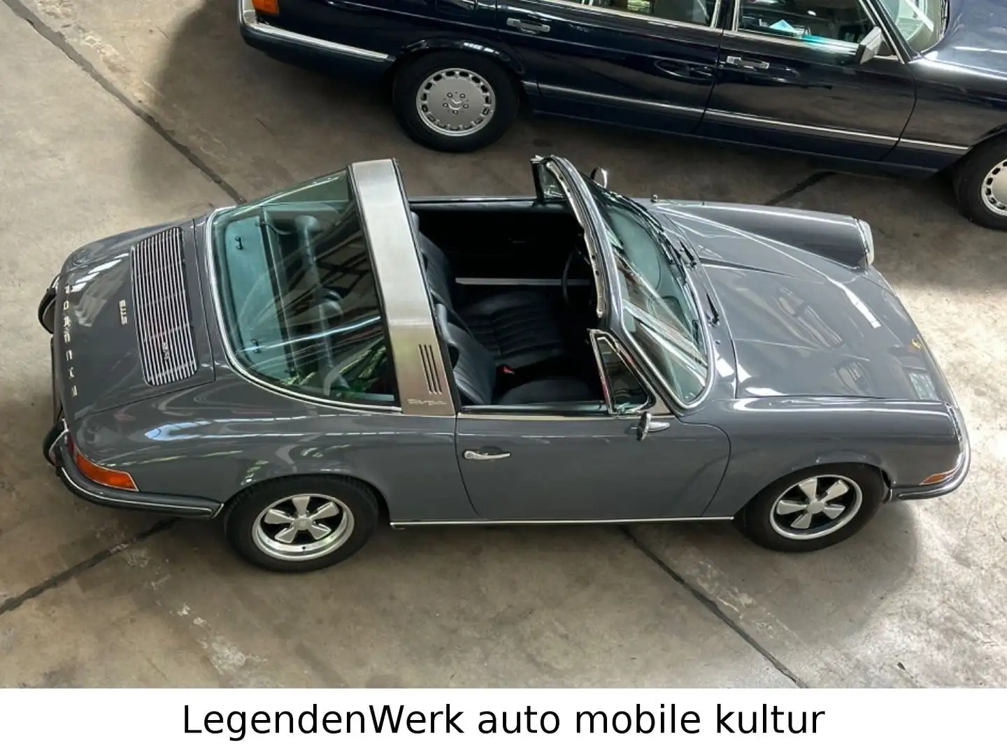 Porsche 911 2.4 S, TARGA Deutsch MATCHING RESTAURIERT Grau - 2