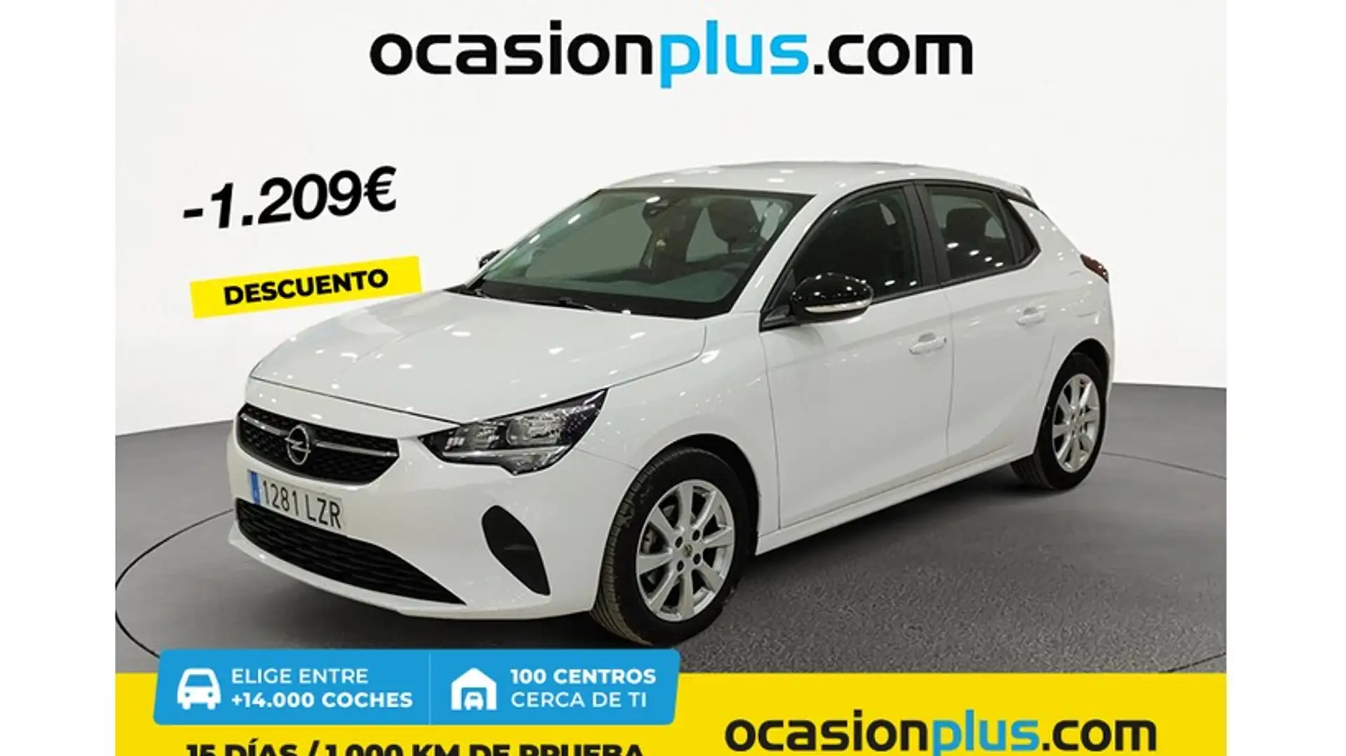 Opel Corsa 1.2 XEL S/S Edition 75 Blanco - 1