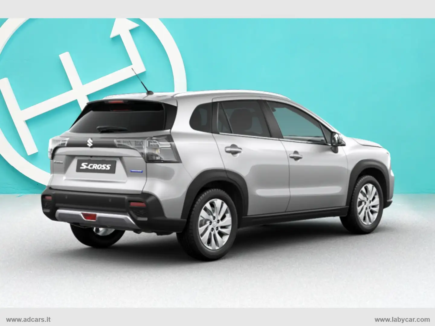 Suzuki S-Cross 1.4 Hybrid 4WD All Grip Top SIAMO SUZUKI POINT!! Argento - 2