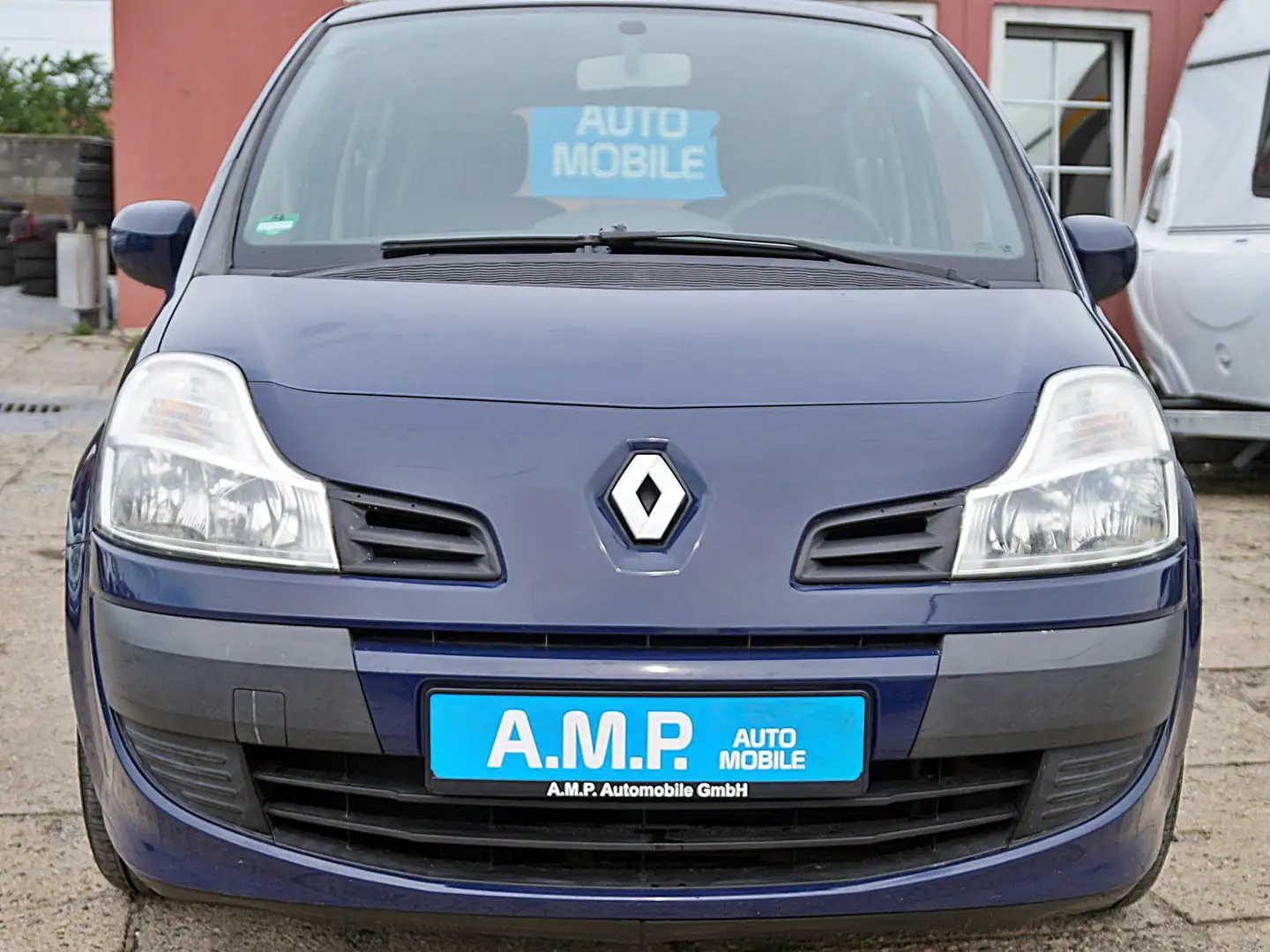 Renault Modus 1.2, TÜV-05.26, 1.HAND, Klima, AHK, S-Heft gepf Bleu - 2