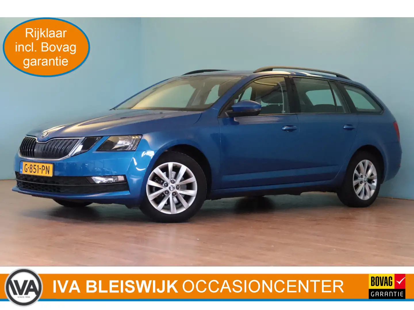 Skoda Octavia Combi 1.0 TSI Greentech Business Edition | NAVI | Blauw - 1