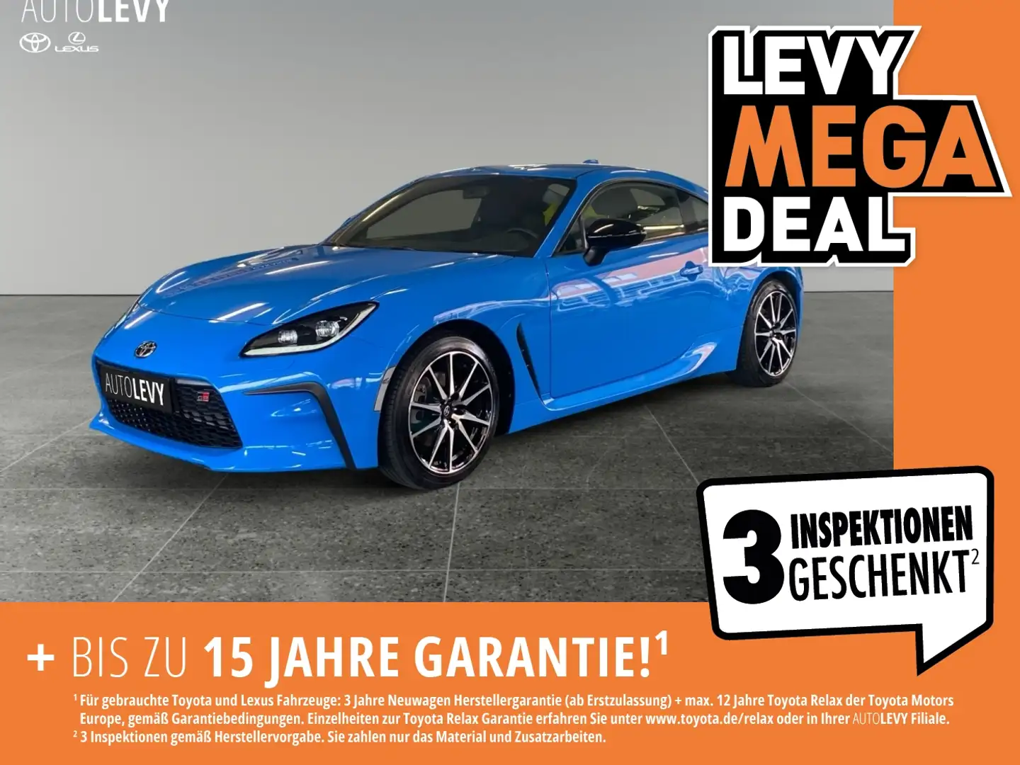 Toyota GR86 2.4 Coupe Pure *8FACH*CARPLAY* Blau - 1