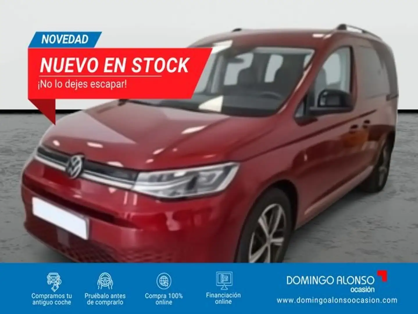 Volkswagen Caddy Style 1.5 TSI PHEV 110kW (150 CV) DSG Rojo - 1