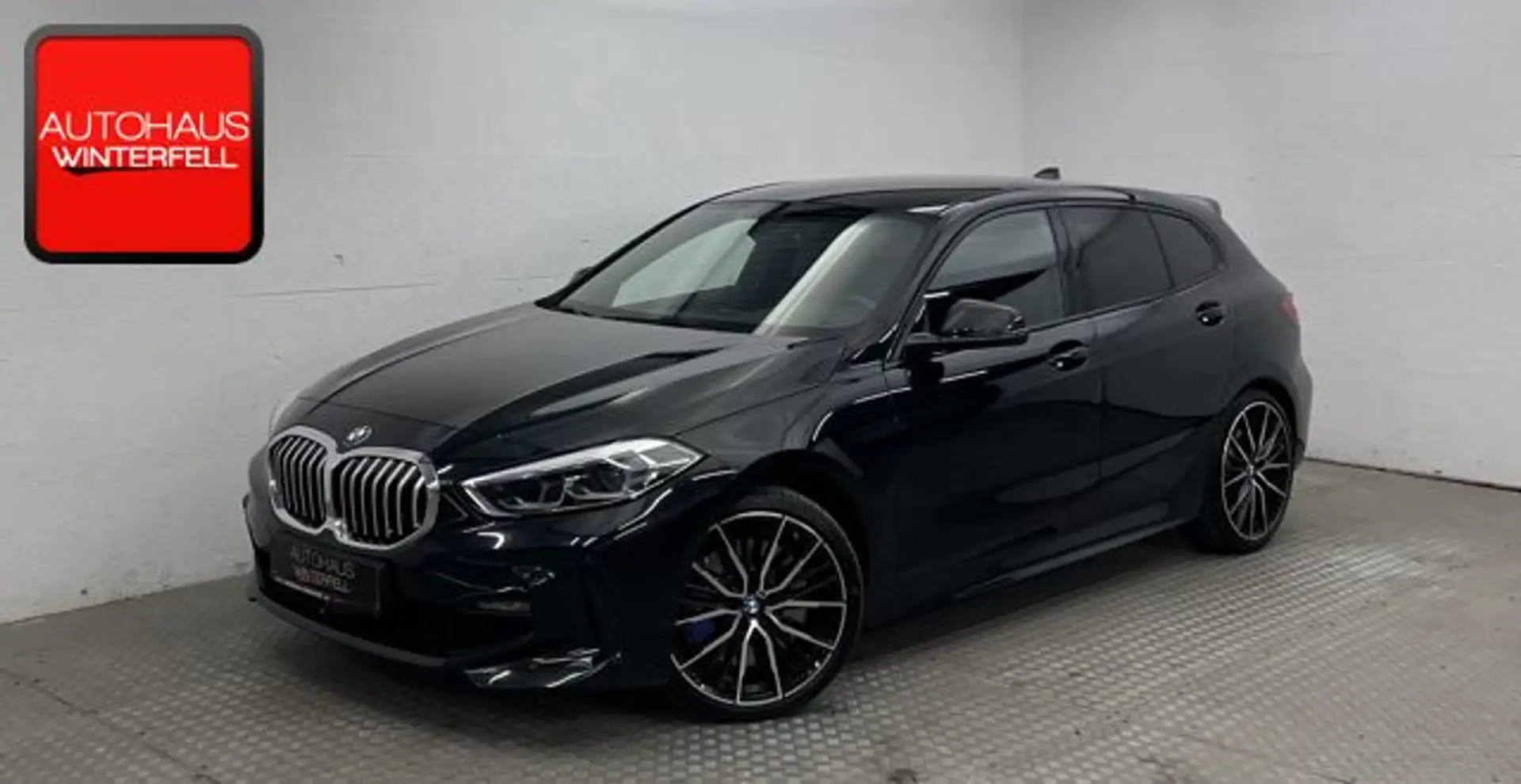 BMW 120 d xDrive M SPORT ADAPTIVE-LED+19Z+AHK+KAMERA Negro - 1