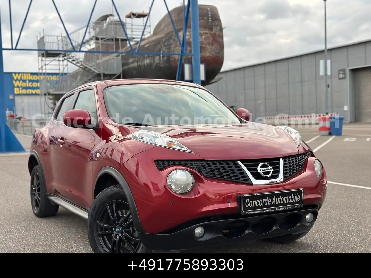 Nissan Juke Tekna NAVI PDC KLIMA MFL Rot - 1