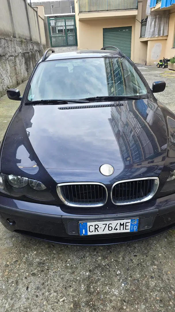 BMW 320 Serie 3 E46 Touring 320d Touring Eletta 150cv 6m Blau - 1