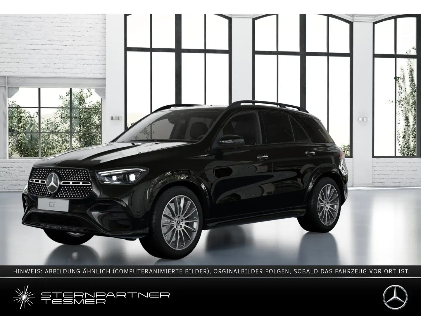 Mercedes-Benz GLE 450 4M #AMG #NIGHT #PANO-SD #AHK #BURMESTER Noir - 1