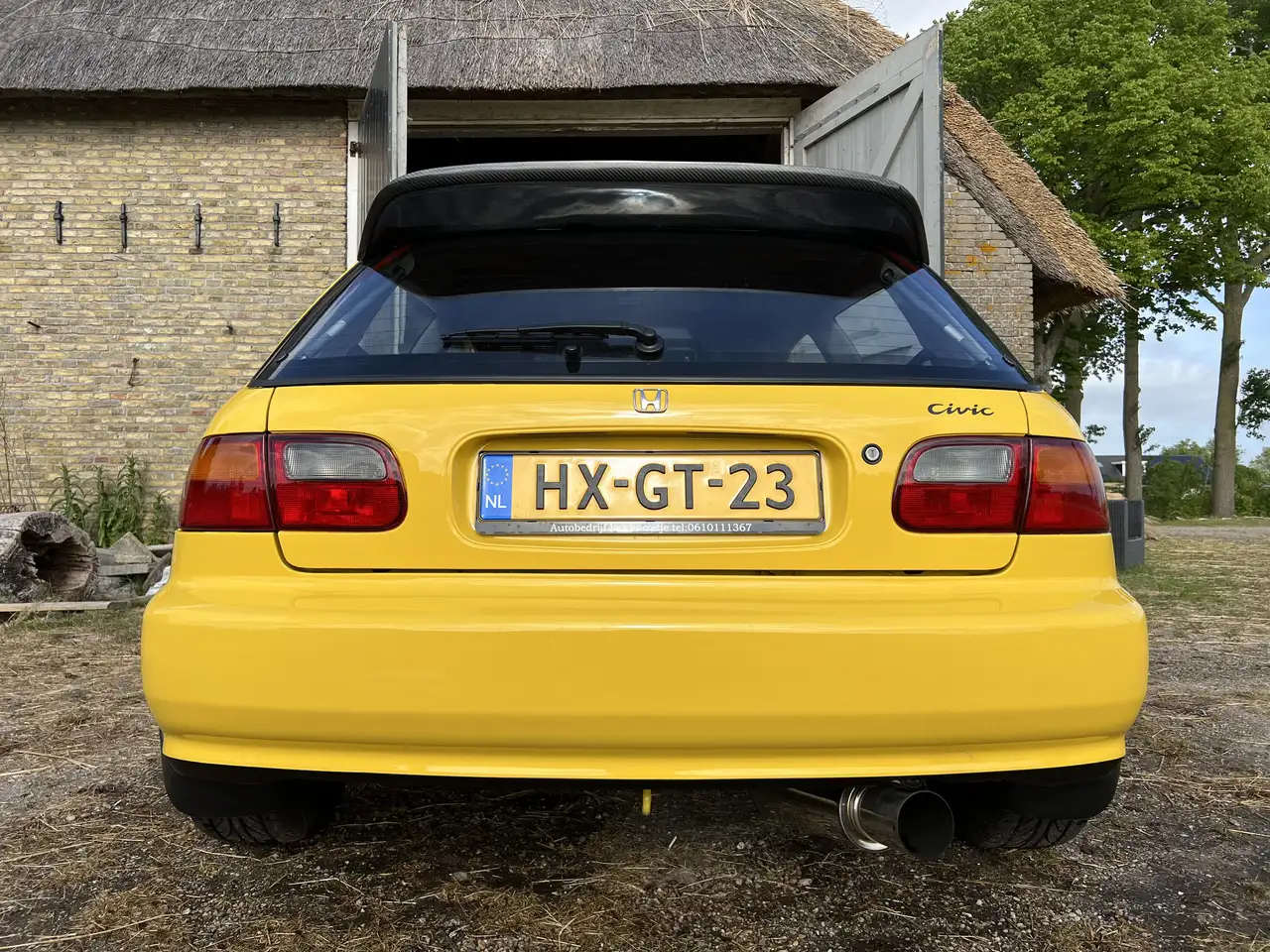 Honda Civic 1.6 Vti Spoon Yellow, foto 3